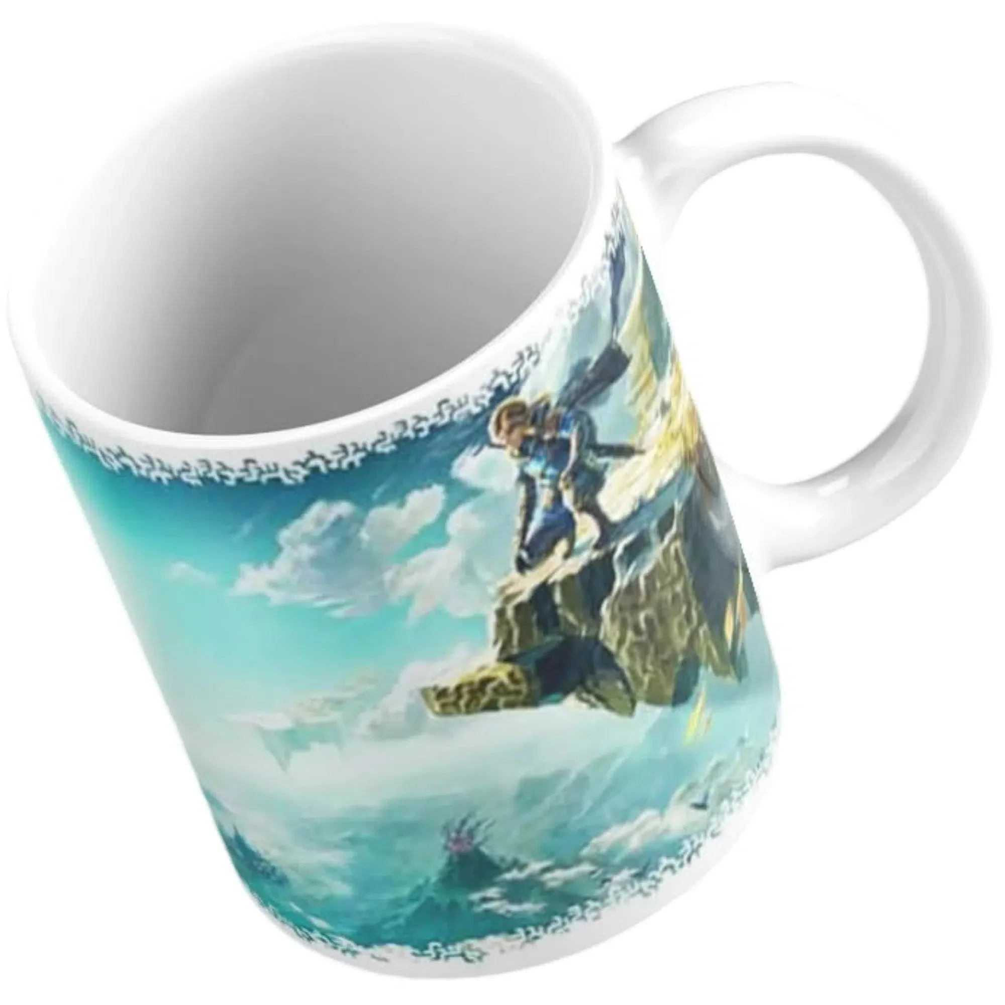 The Legend of Zelda: Tears of the Kingdom - Link Poster Art Mug (Ceramic, 11 oz.) - Pyramid America - Image 4