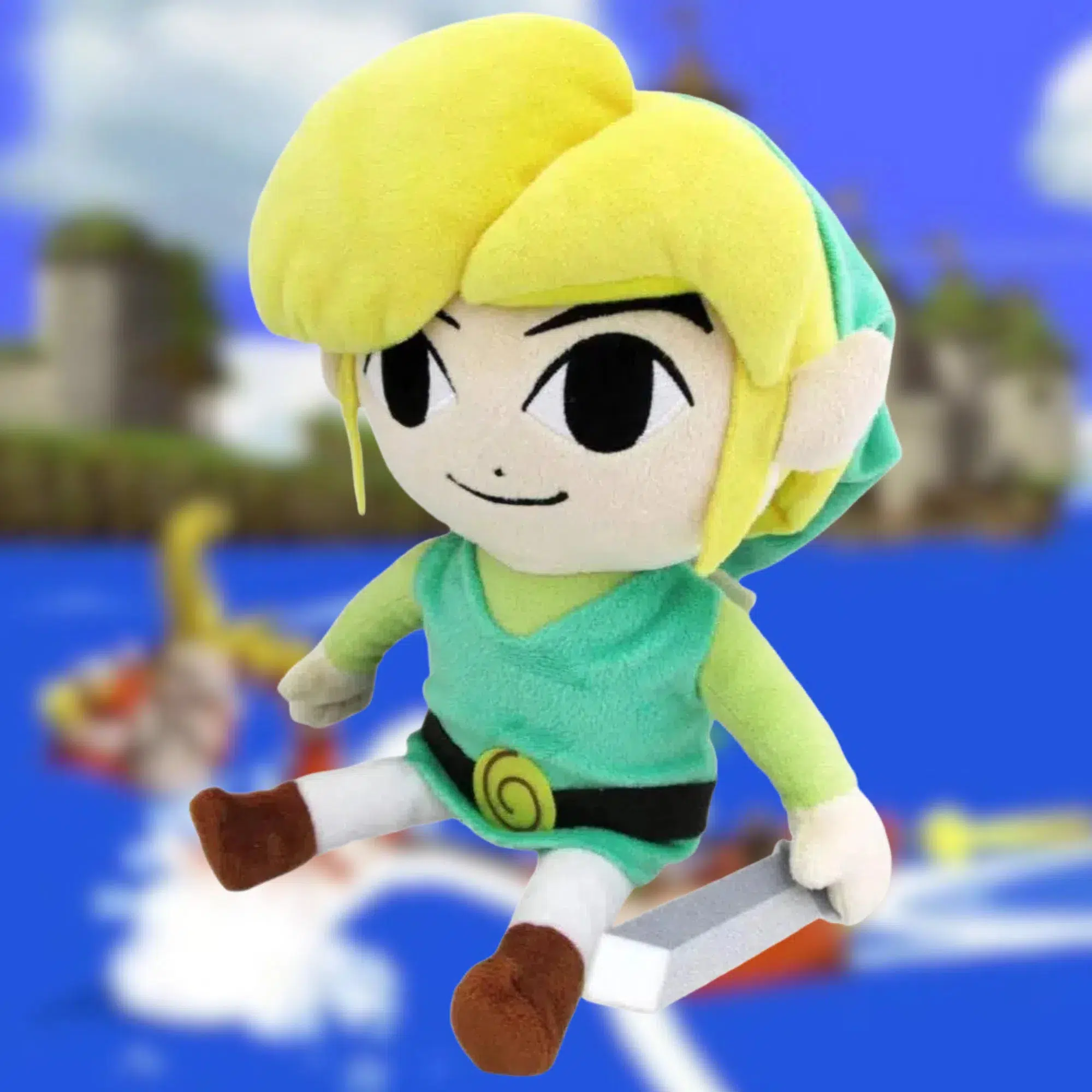 The Legend of Zelda: The Wind Waker - Link Plush (8") - Little Buddy - Image 3