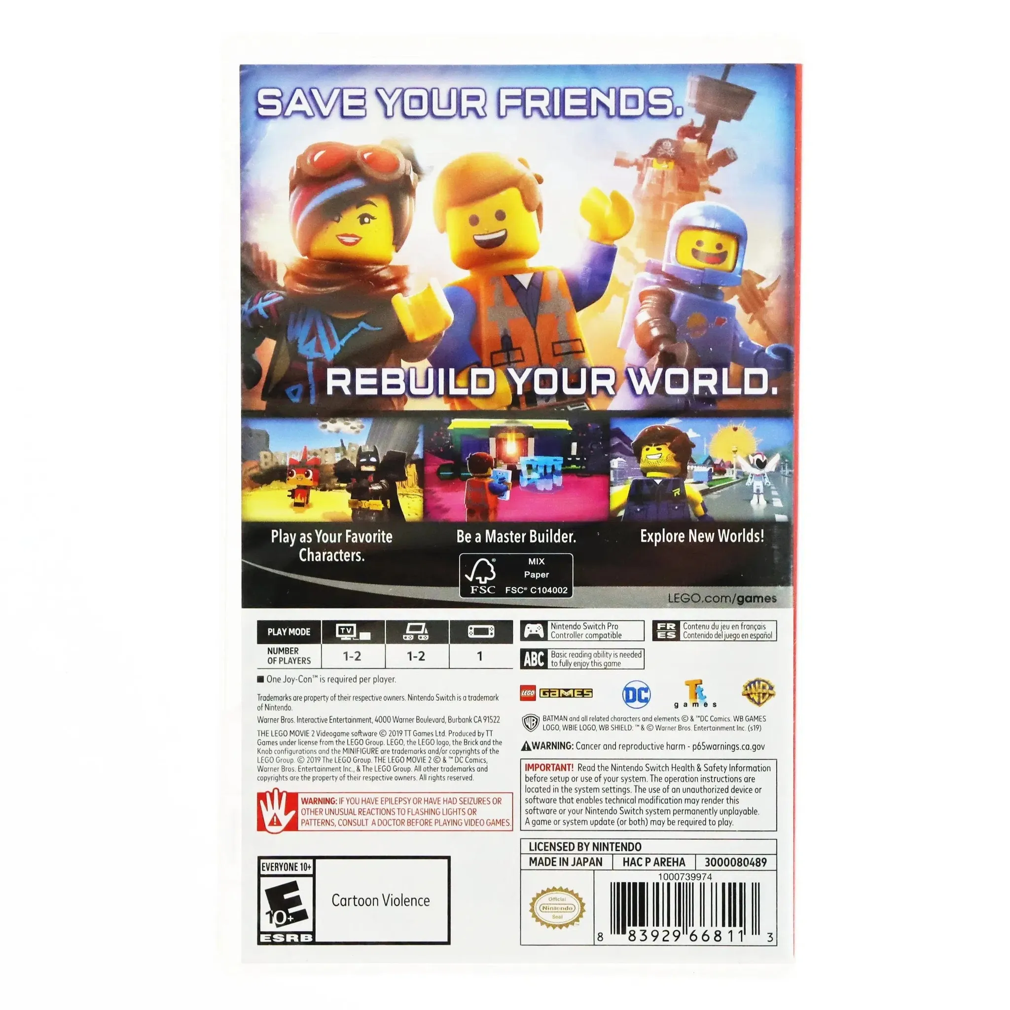 The Lego Movie 2: The Video Game - Nintendo Switch - Image 3