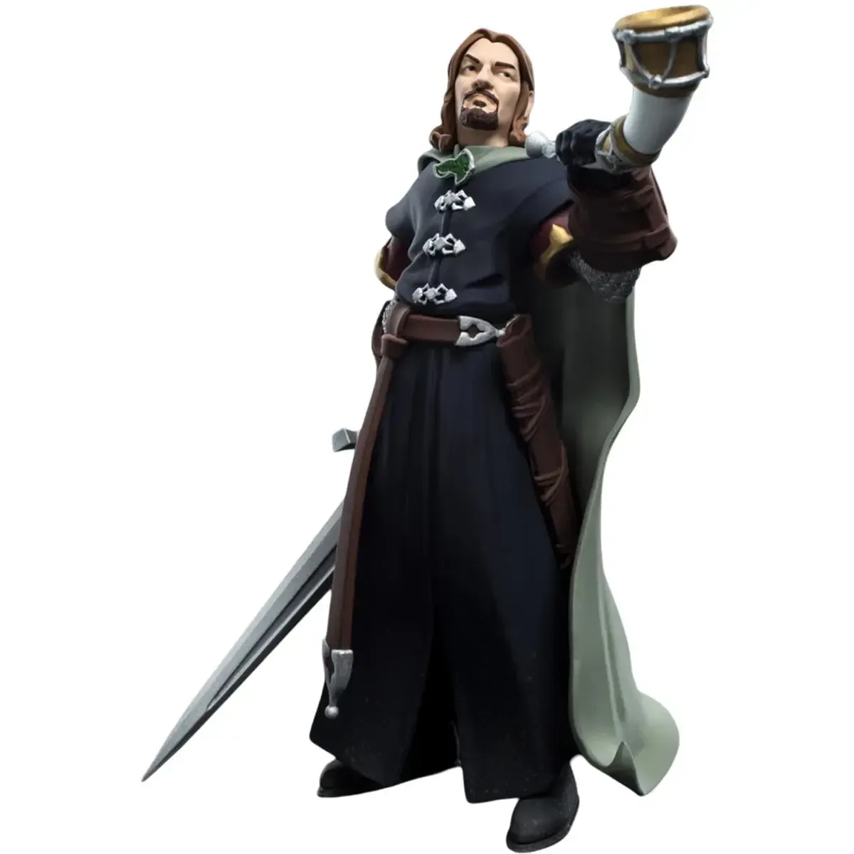 The Lord of the Rings - Boromir with the Horn of Gondor Figure (6.6") - Weta Workshop - Mini Epics Series (12)