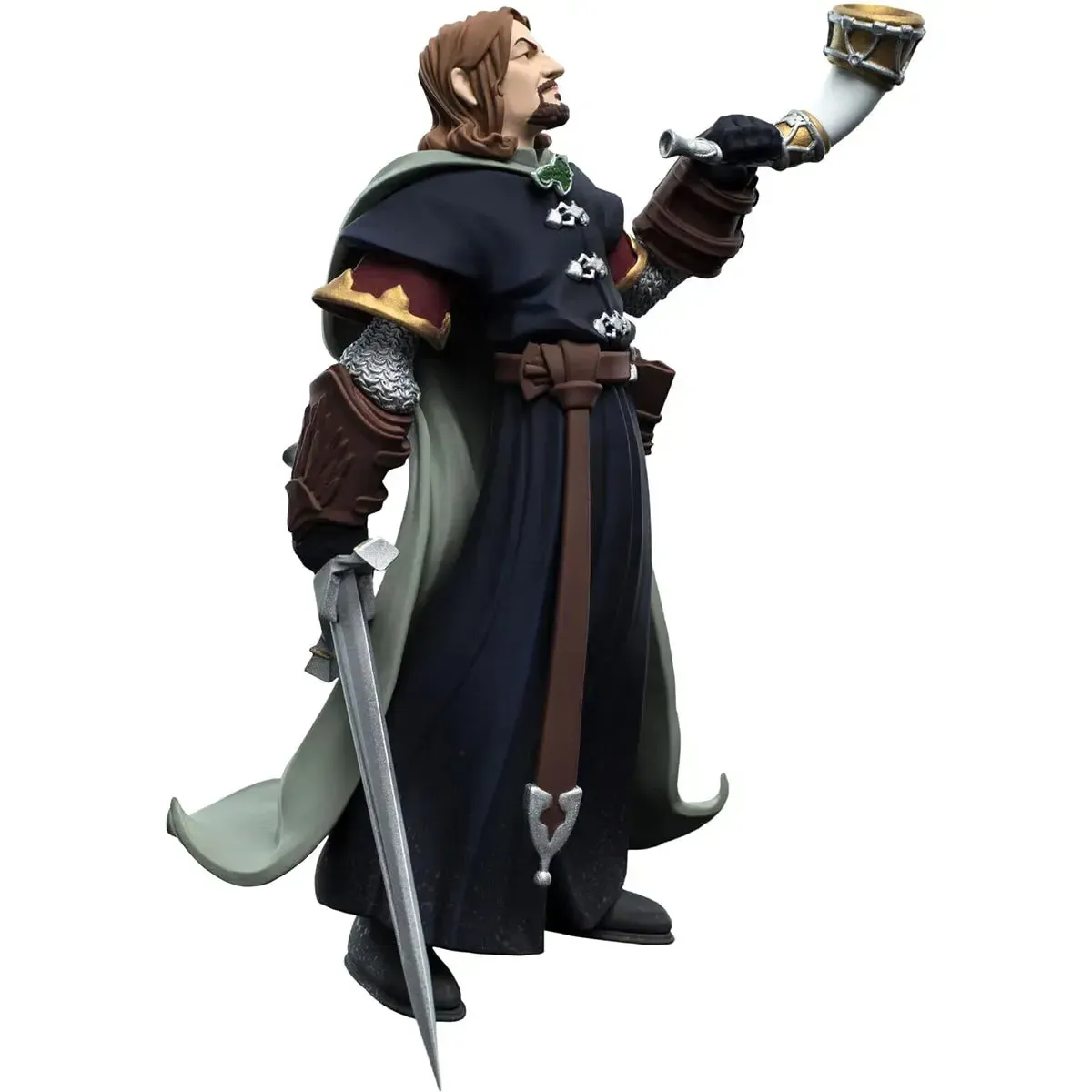 The Lord of the Rings - Boromir with the Horn of Gondor Figure (6.6") - Weta Workshop - Mini Epics Series (12) - Image 3