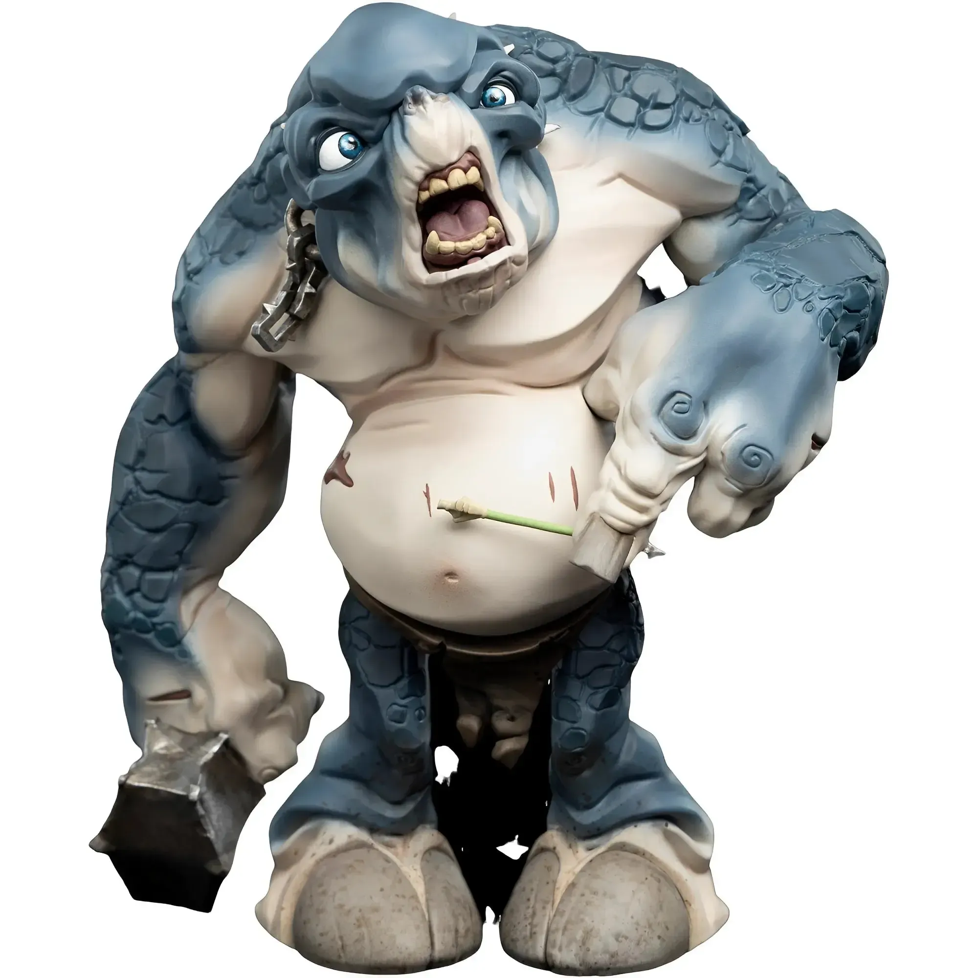 The Lord of the Rings - Cave Troll With Club Figure (9.4") - Weta Workshop - Mini Epics Series (39) - Image 8