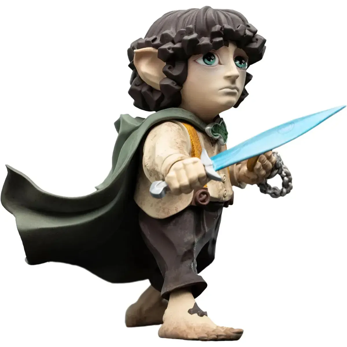The Lord of the Rings - Frodo Baggins holding Sting and the One Ring Figure (4") - Weta Workshop - Mini Epics Series (30) - Image 6