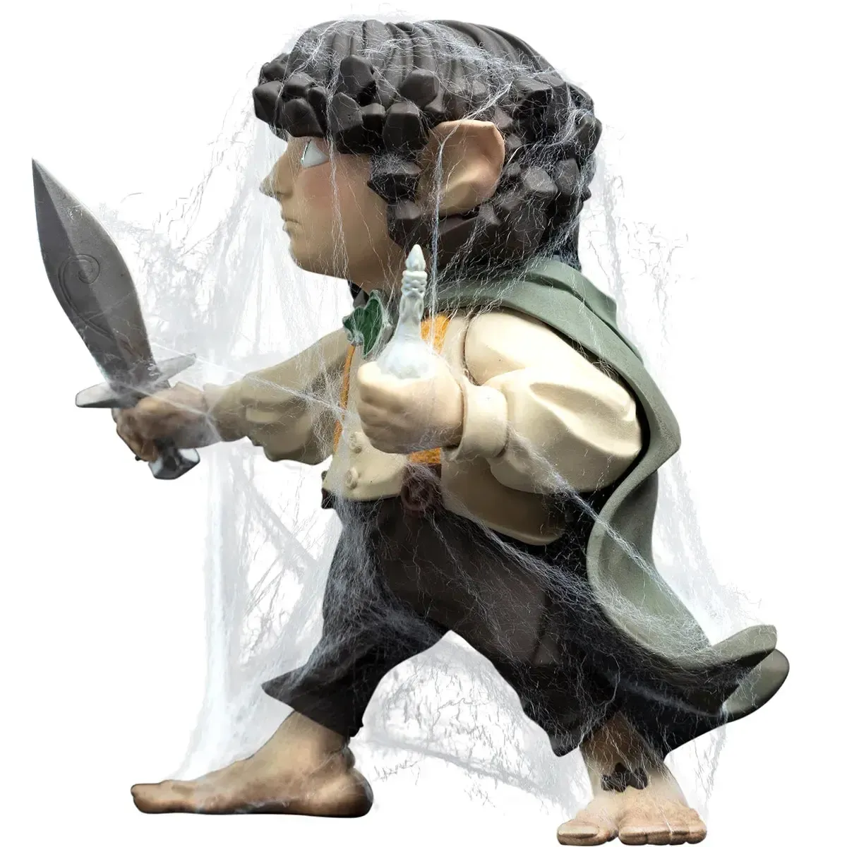 The Lord of the Rings - Frodo Baggins in Shelob's Lair holding Sting and the Phial of Galadriel Figure (4.2") - Weta Workshop - Mini Epics Series (31) - Image 2