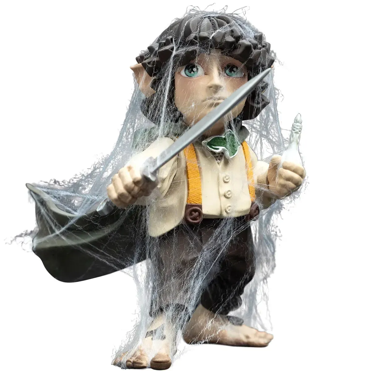 The Lord of the Rings - Frodo Baggins in Shelob's Lair holding Sting and the Phial of Galadriel Figure (4.2") - Weta Workshop - Mini Epics Series (31) - Image 4