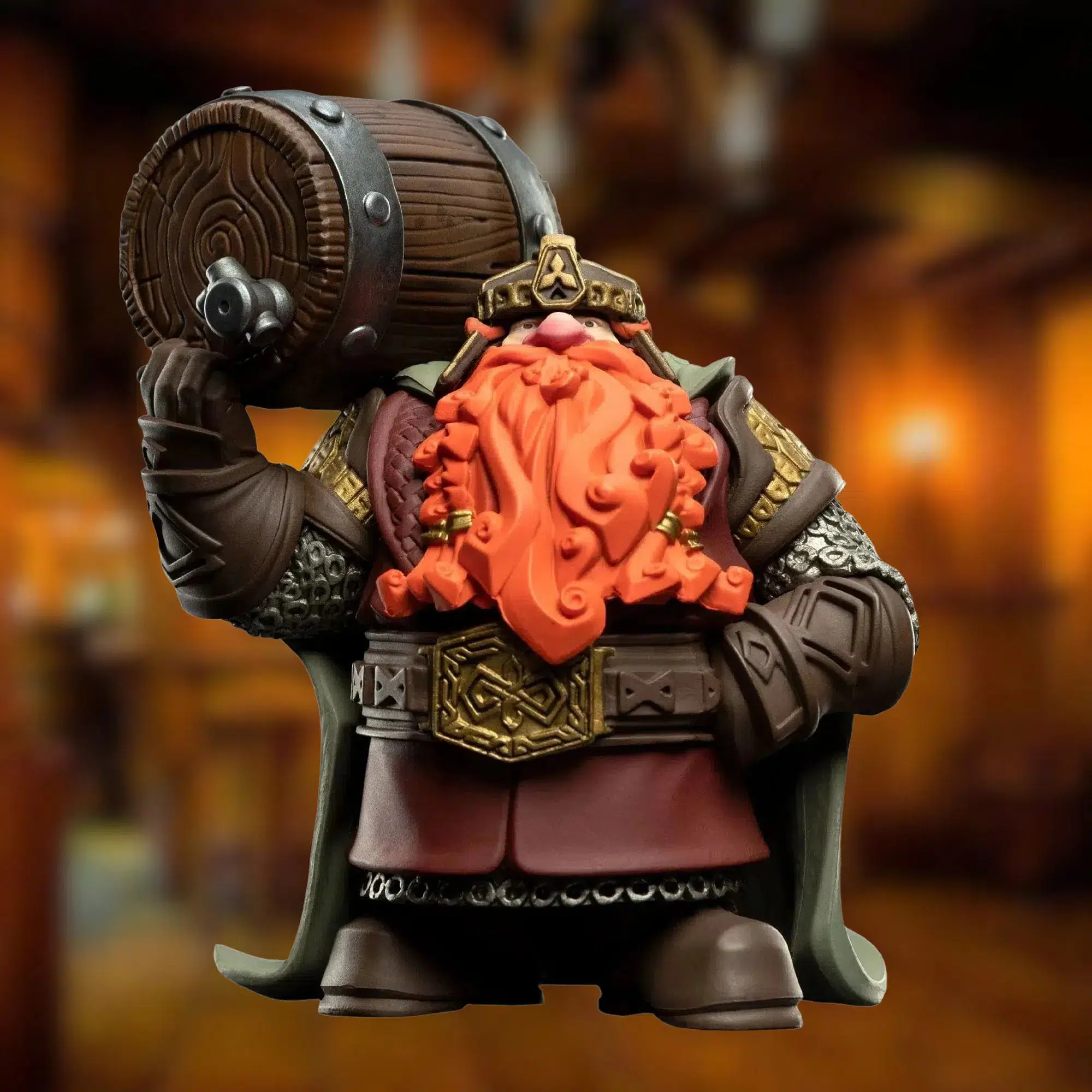 The Lord Of The Rings - Gimli with Barrel of Beer Figure (Limited Edition 1 of 2,000) - Weta Workshop - Mini Epics Series - Image 5
