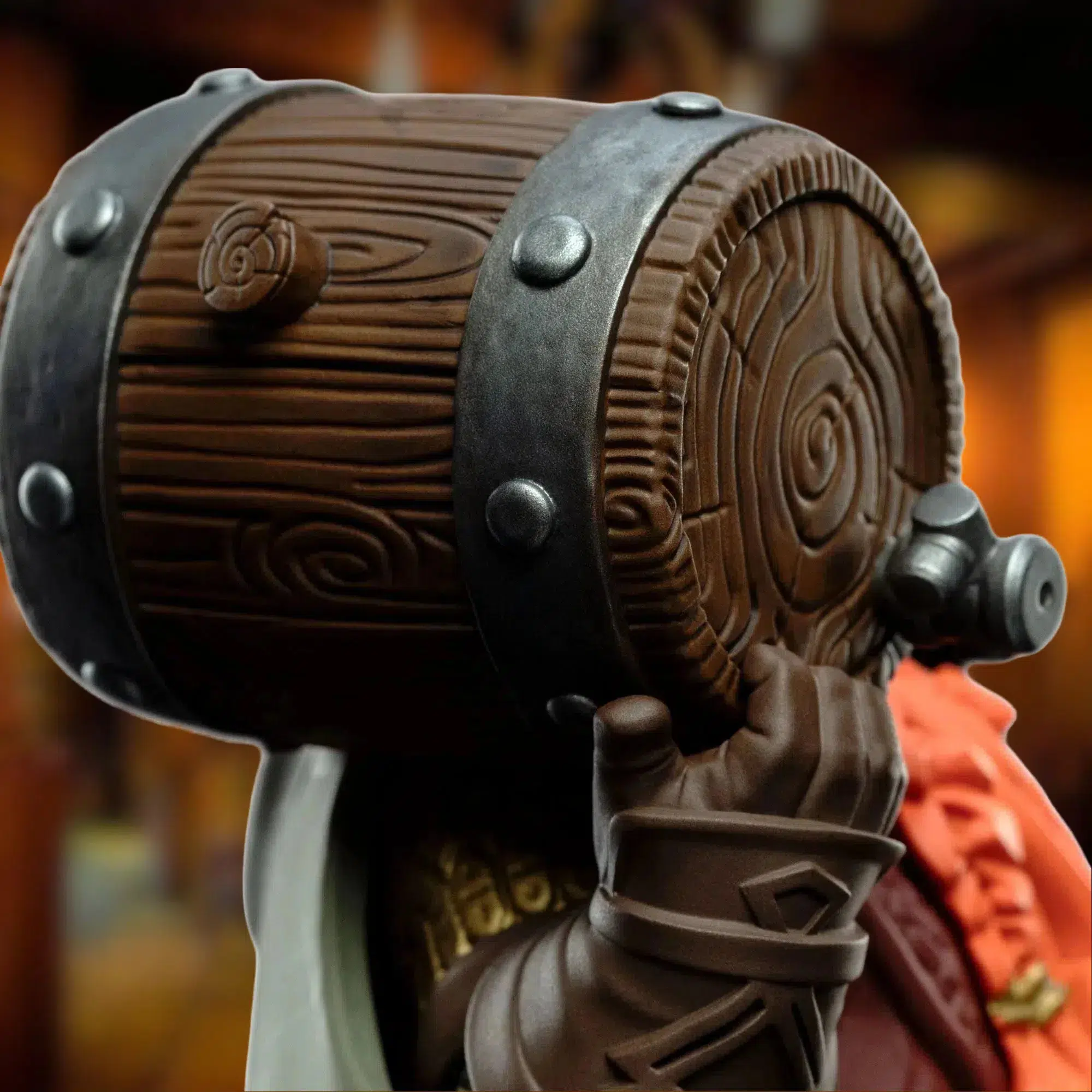 The Lord Of The Rings - Gimli with Barrel of Beer Figure (Limited Edition 1 of 2,000) - Weta Workshop - Mini Epics Series - Image 8