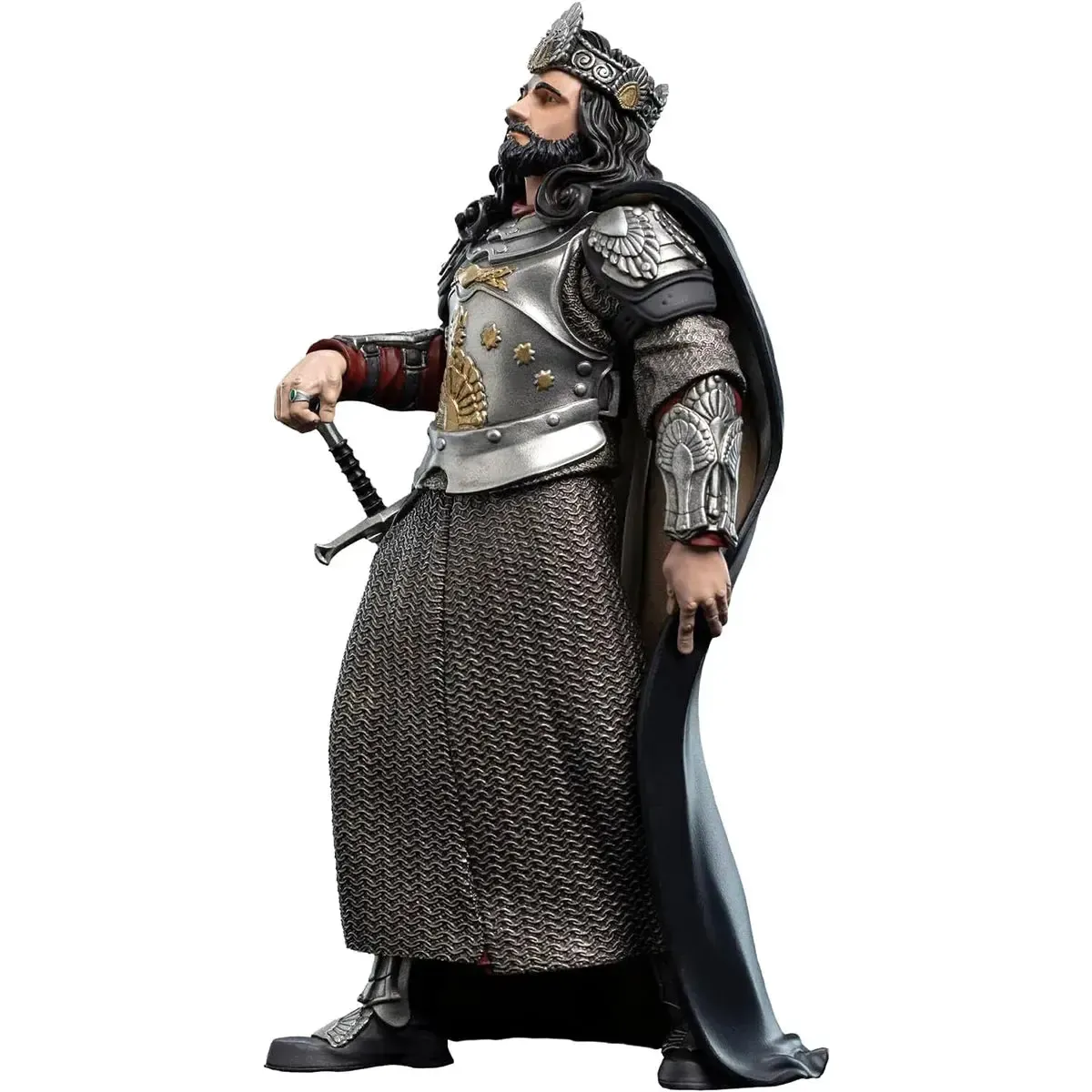The Lord of the Rings - King Aragorn Figure (7.4") - Weta Workshop - Mini Epics Series (40) - Image 3