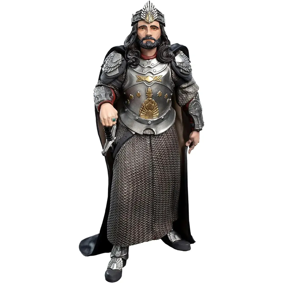 The Lord of the Rings - King Aragorn Figure (7.4") - Weta Workshop - Mini Epics Series (40) - Image 7