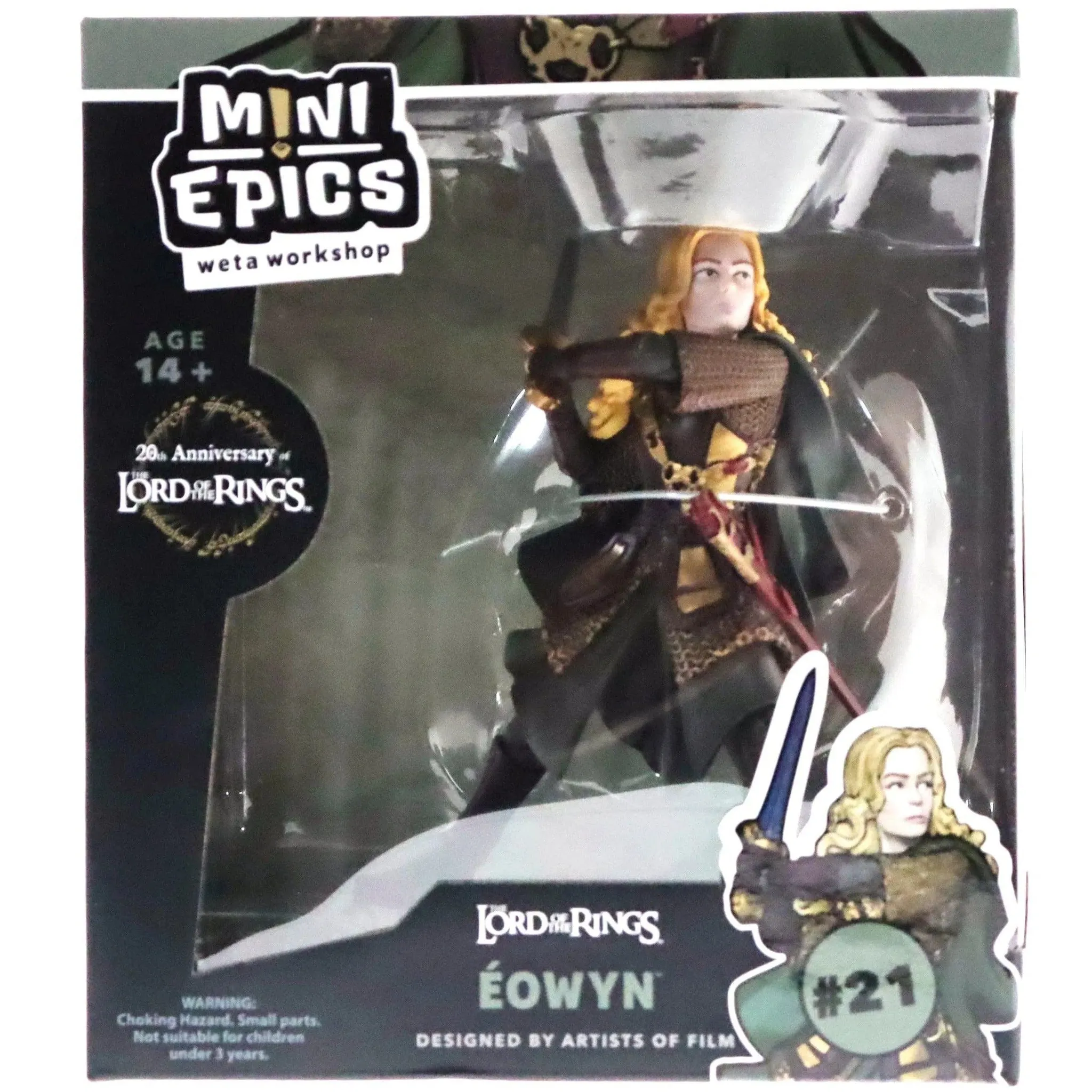The Lord of the Rings - Lady Éowyn of Rohan with Sword Figure (5.8") - Weta Workshop - Mini Epics Series (21) - Image 3