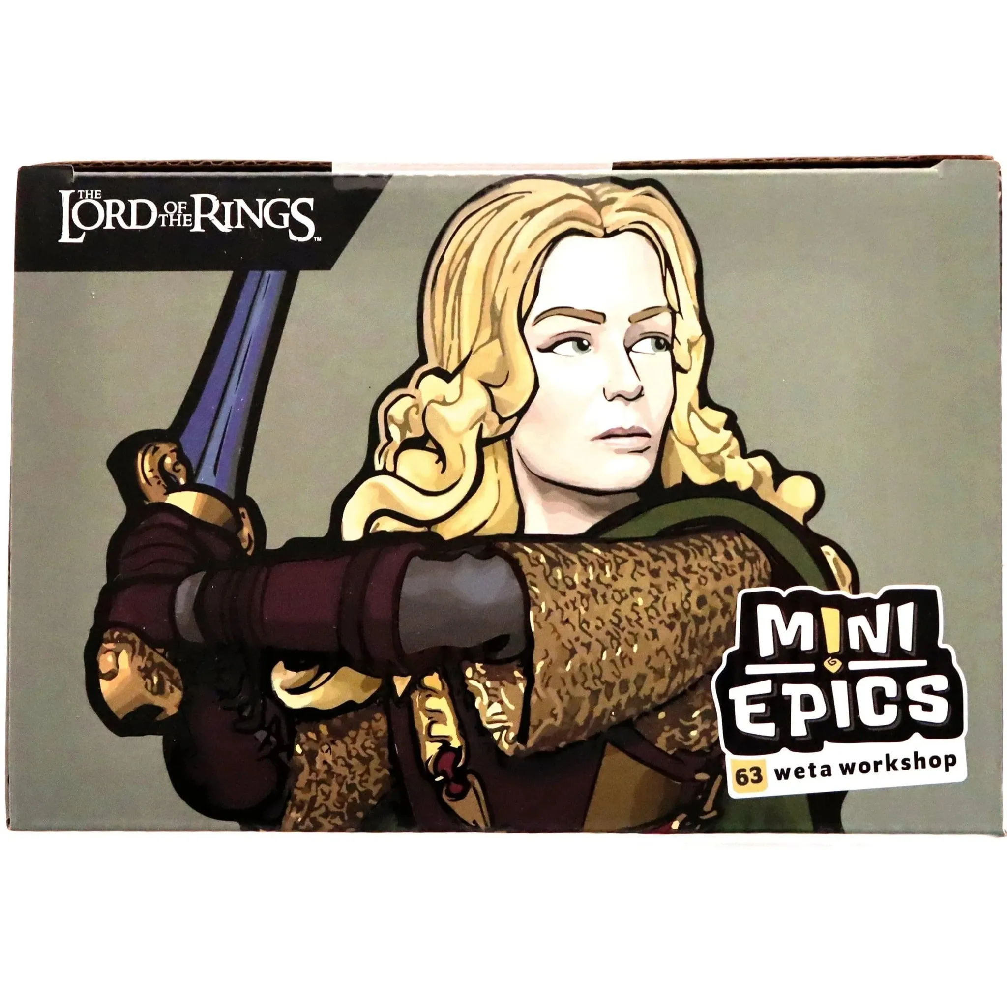 The Lord of the Rings - Lady Éowyn of Rohan with Sword Figure (5.8") - Weta Workshop - Mini Epics Series (21) - Image 5