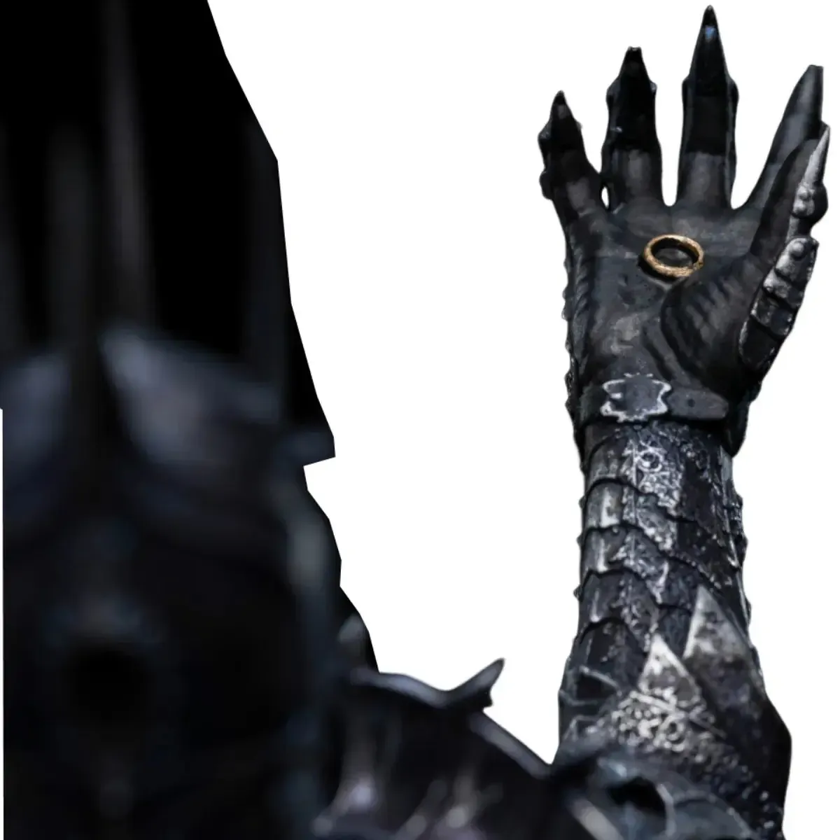 The Lord of the Rings - Sauron in Armor Statue Figure (7.5") - Weta Workshop - Miniature Series - Image 6