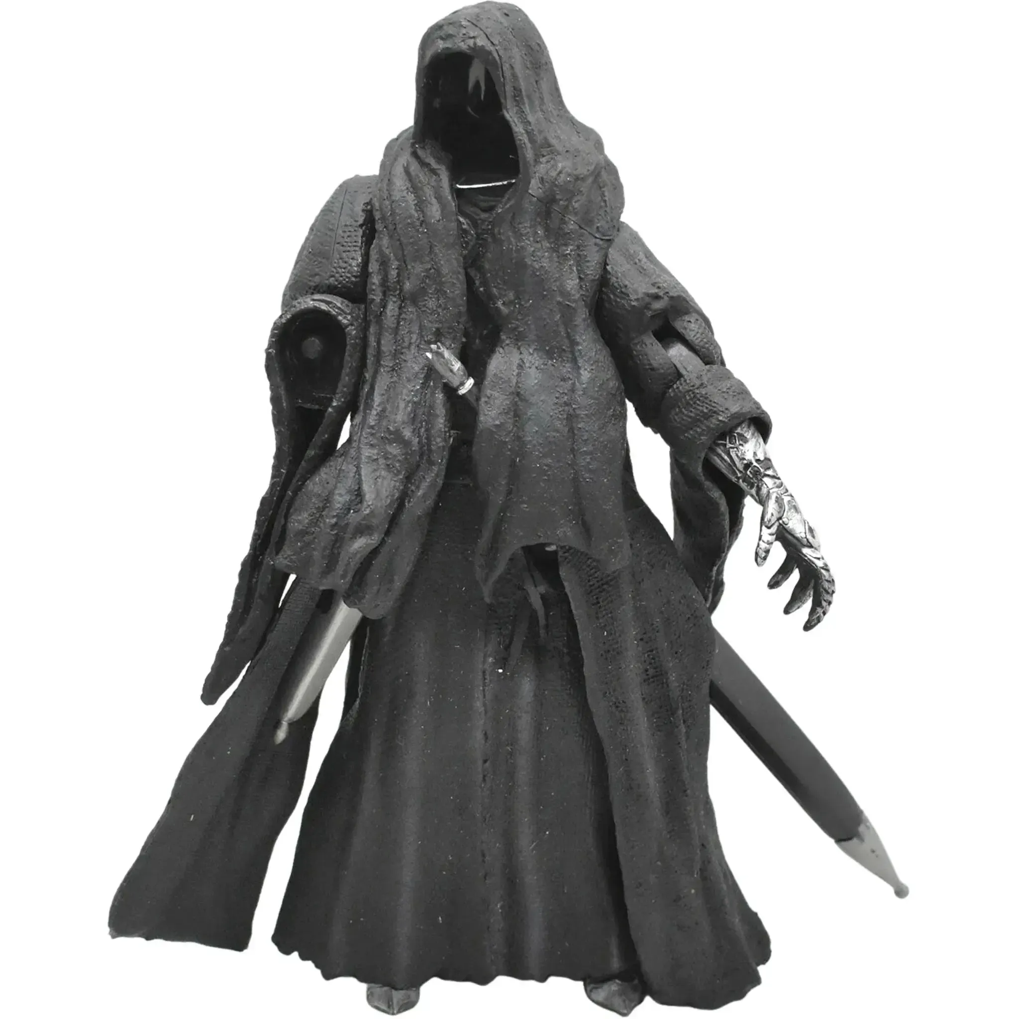 The Lord of the Rings: The Fellowship of the Ring - Sword Lunging Witch King Ringwraith Action Figure (7") - Toy Biz - (2003) - Image 2