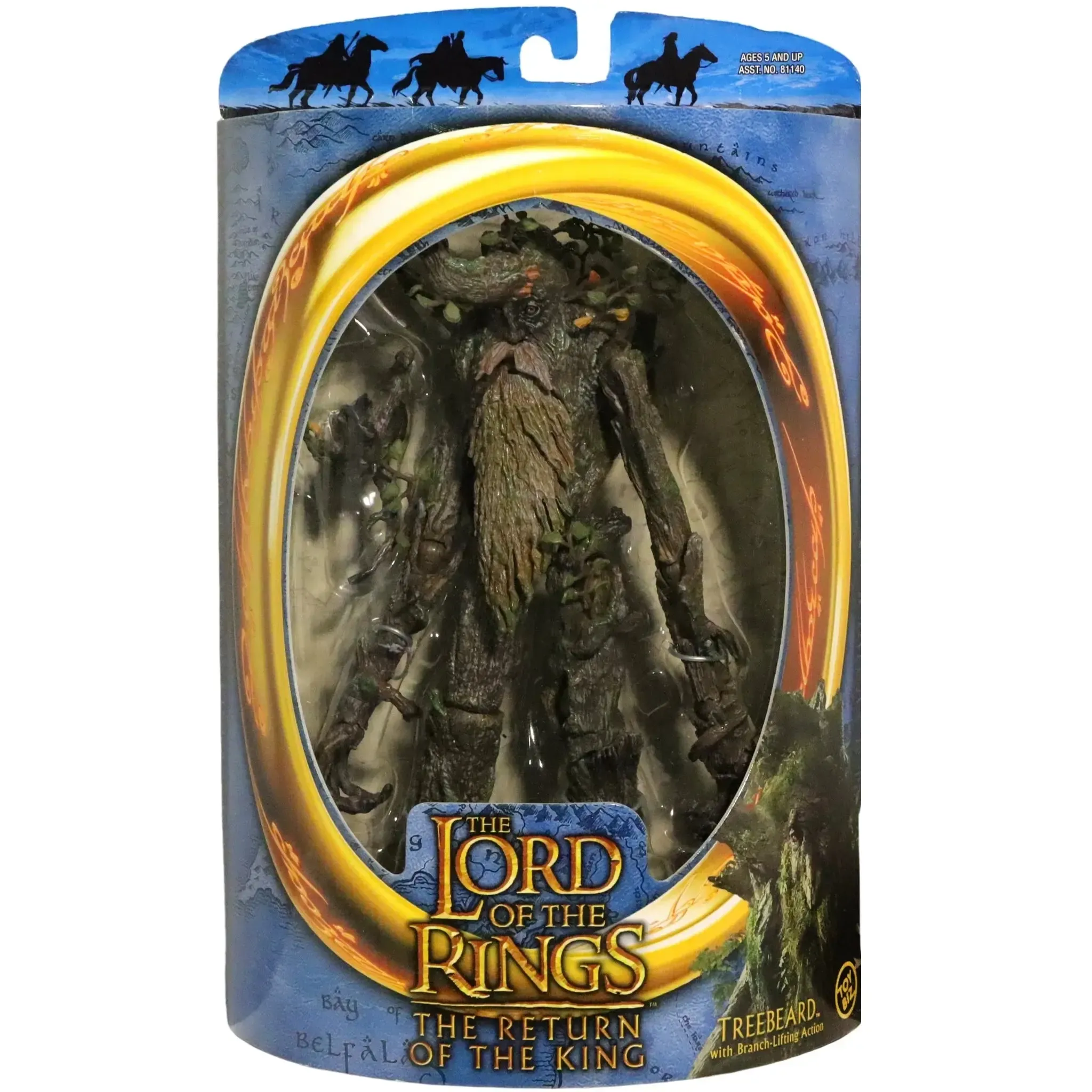 The Lord of the Rings [The Return of the King] - Branch-Lifting Treebeard Action Figure (9") - Toy Biz - (2003)