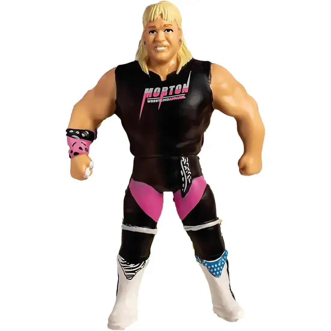 The Major Wrestling Figure Podcast [WWF x WCW] -  Ricky Morton Action Figure (5") - Major Bendies - Series IV - Image 2