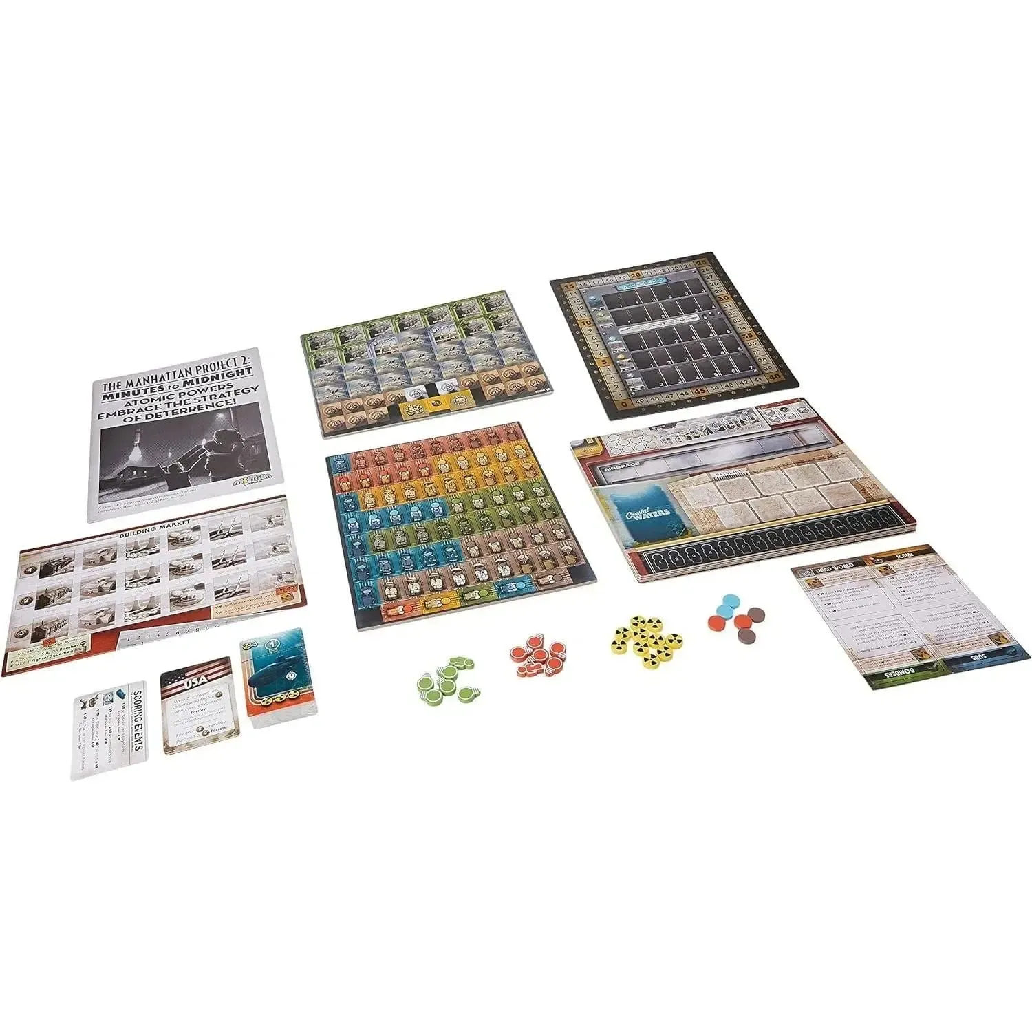The Manhattan Project 2: Minutes to Midnight - Board Game - Minion Games - Image 2