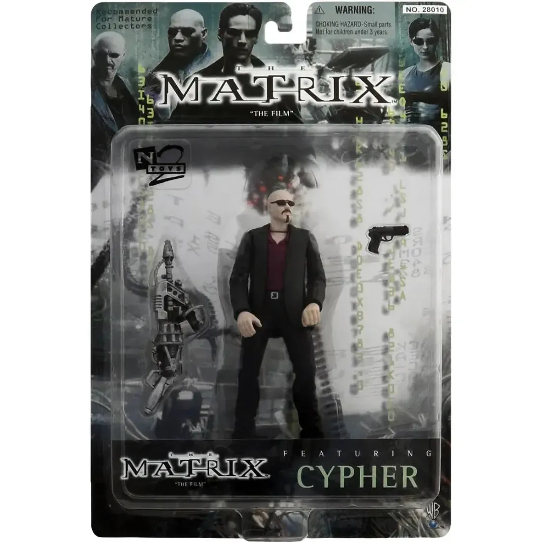 The Matrix - Cypher Action Figure (5.5") - N2 Toys - The Film Series - (1999)