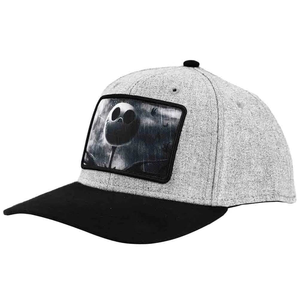 The Nightmare Before Christmas - Jack Patch Snapback Hat (Elite Flex, Pre-Curved Bill) - Bioworld - Image 4