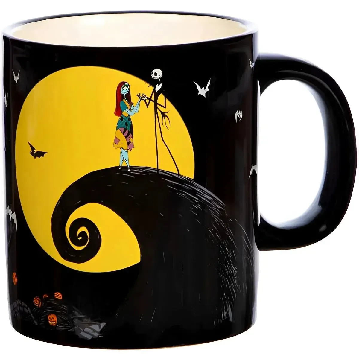 The Nightmare Before Christmas - Jack & Sally Mug (Ceramic, 16 oz.) - Bioworld - Image 3