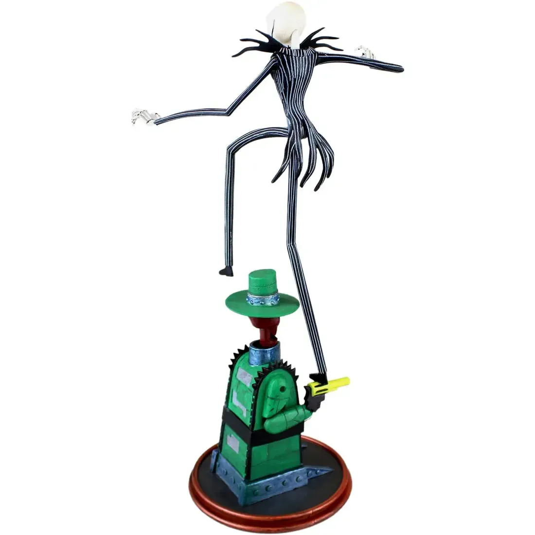 The Nightmare Before Christmas - Jack Skellington in Oogie's Lair Figure (12") - Diamond Select Toys - Gallery Diorama Series - Image 2