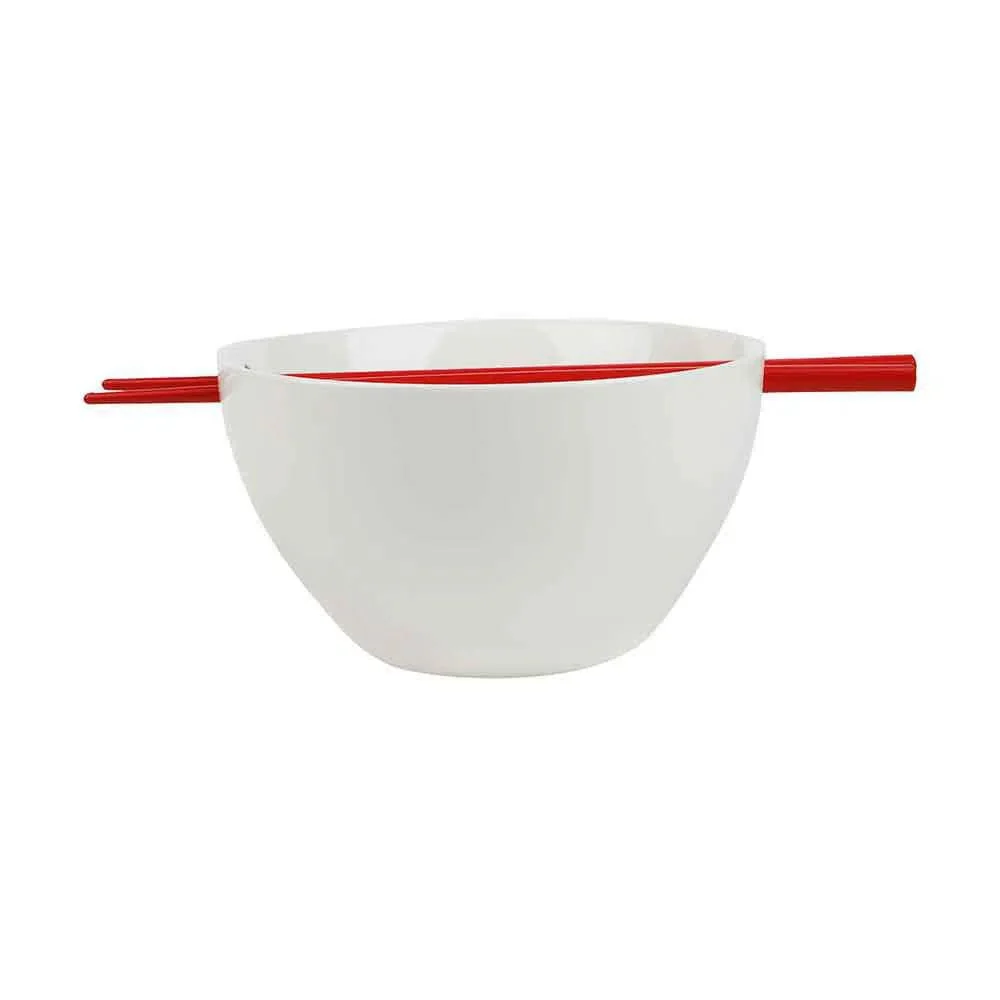 The Original Cup Noodles - Ceramic Ramen Bowl with Chopsticks - Bioworld - Image 3