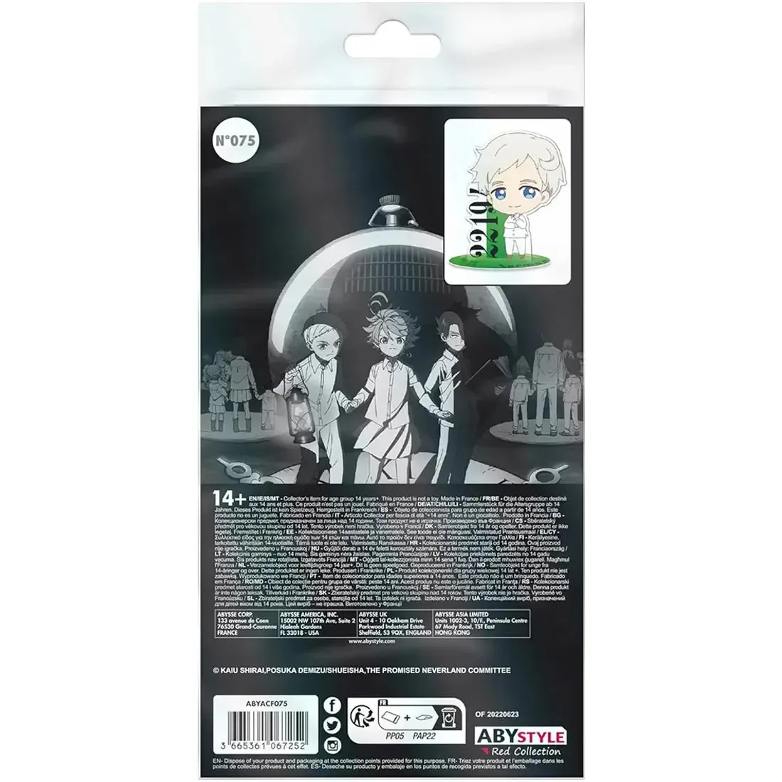 The Promised Neverland - Chibi Norman Standee Figure (3.5" Acrylic) - ABYstyle - Acryl Series - Image 3