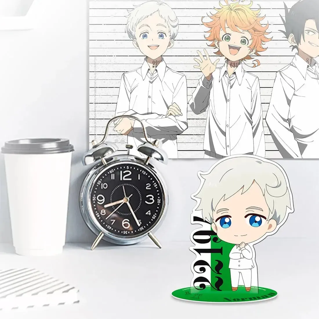 The Promised Neverland - Chibi Norman Standee Figure (3.5" Acrylic) - ABYstyle - Acryl Series - Image 4