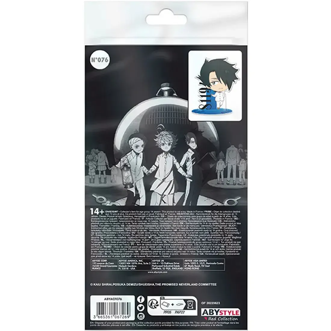 The Promised Neverland - Chibi Ray Standee Figure (3.5" Acrylic) - ABYstyle - Acryl Series - Image 3