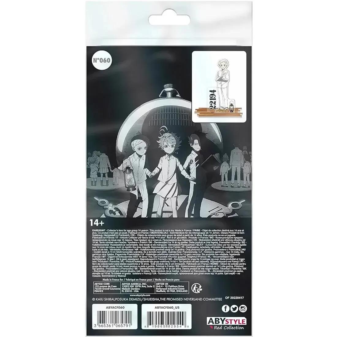 The Promised Neverland - Ray Standee Figure (4.25" Acrylic) - ABYstyle - Acryl Series - Image 3