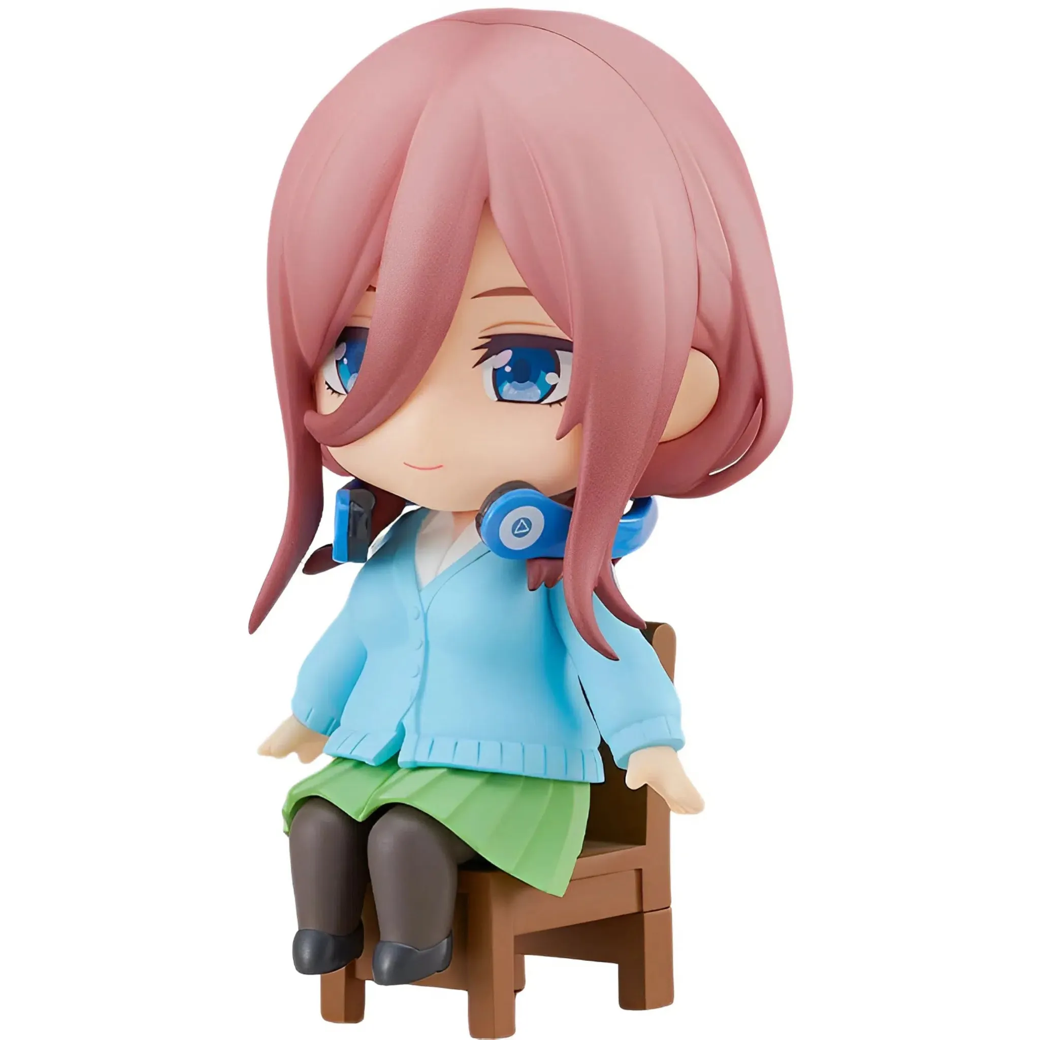 The Quintessential Quintuplets: The Movie - Miku Nakano Sitting Figure - Good Smile Company - Nendoroid Swacchao! Series - Image 3