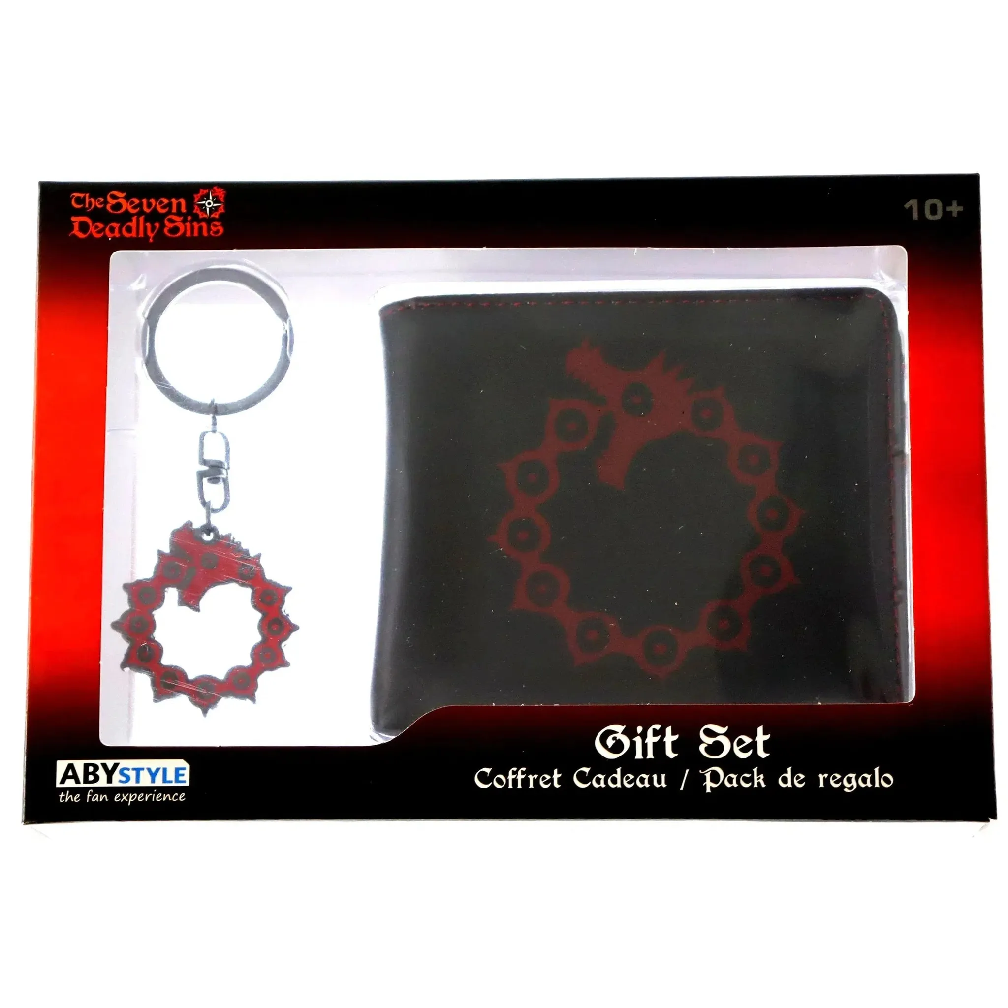 The Seven Deadly Sins - 7 Sins Symbol Wallet & Keychain Gift Set - ABYstyle - Image 3