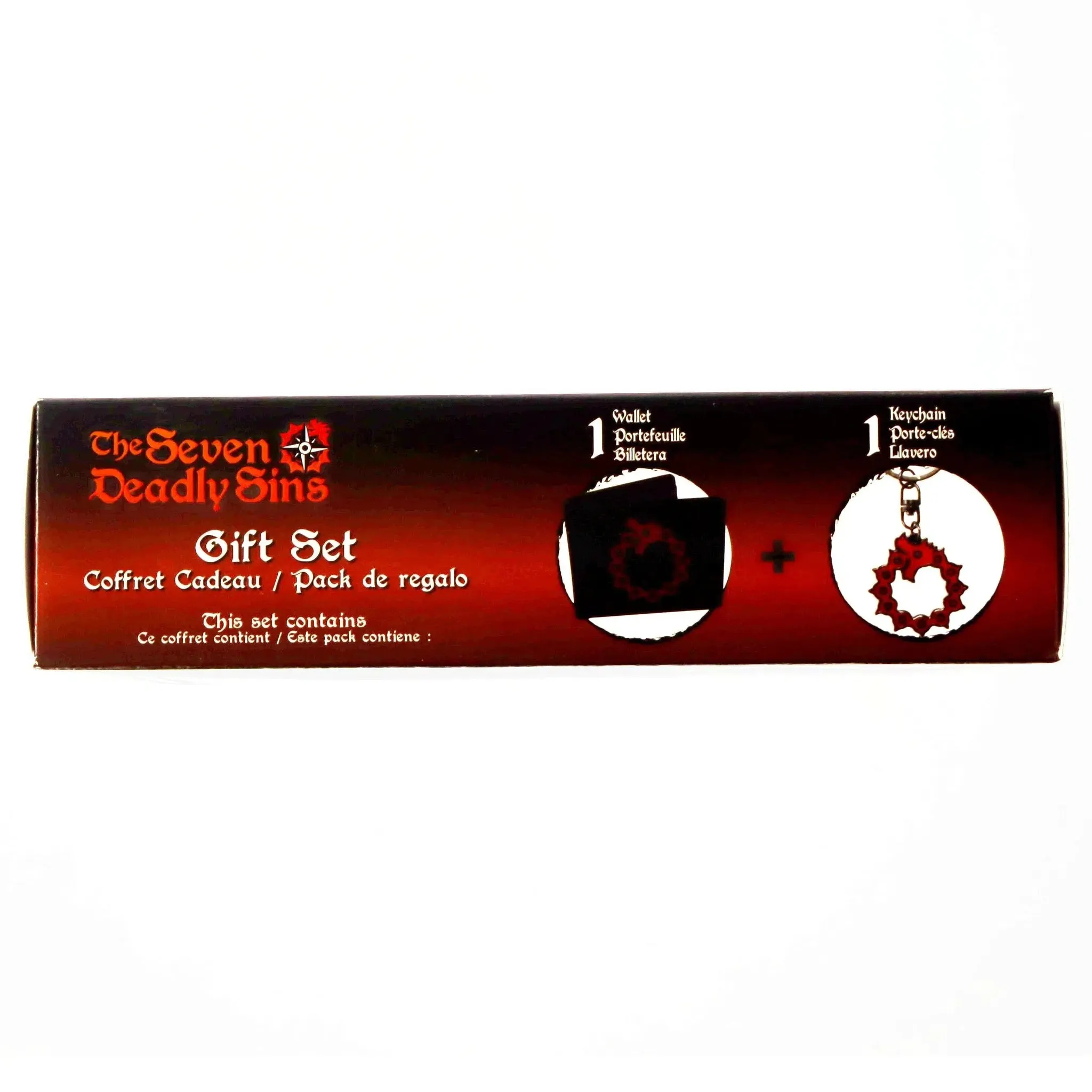 The Seven Deadly Sins - 7 Sins Symbol Wallet & Keychain Gift Set - ABYstyle - Image 5