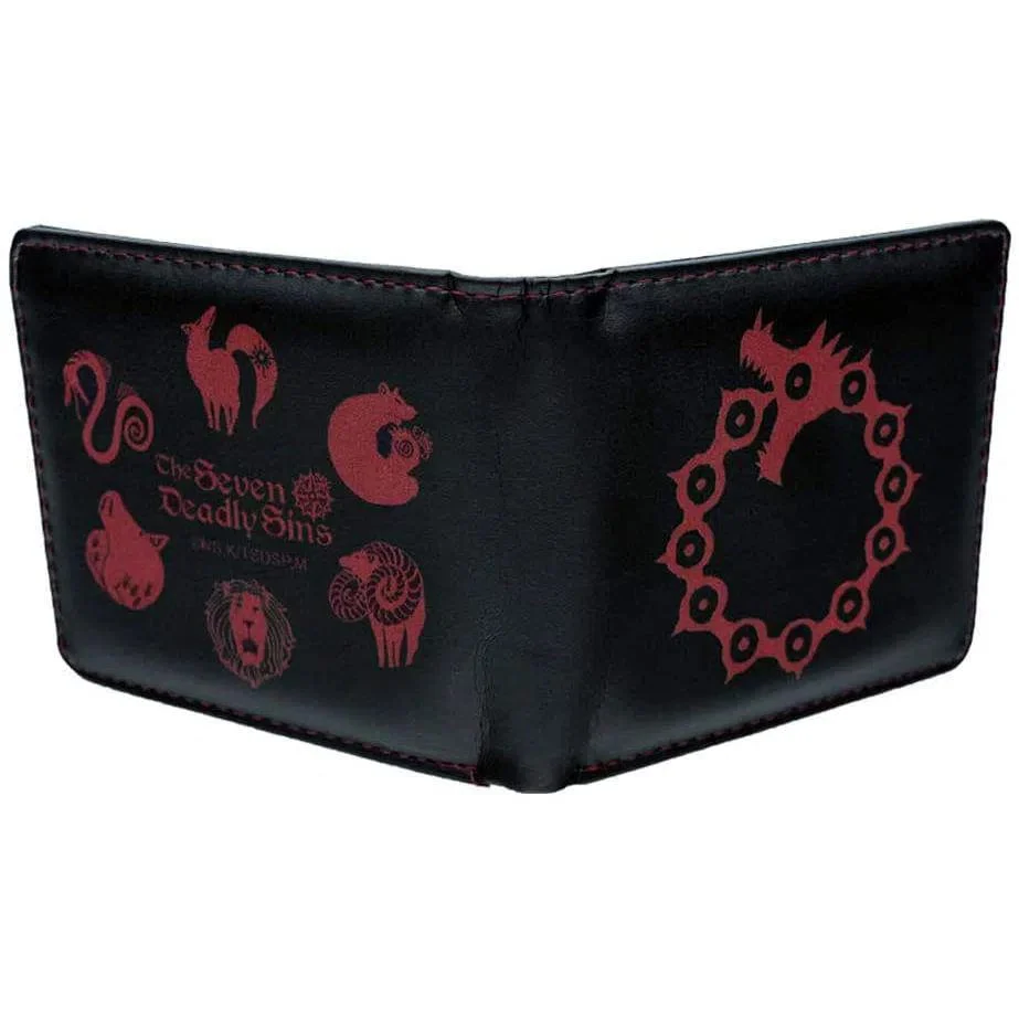 The Seven Deadly Sins - 7 Sins Symbol Wallet & Keychain Gift Set - ABYstyle - Image 9