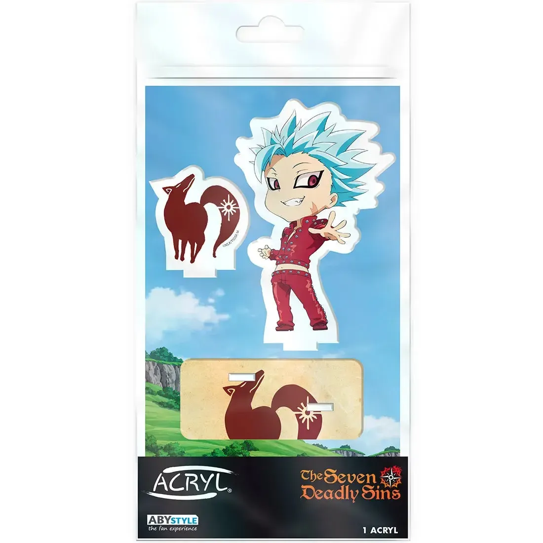 The Seven Deadly Sins - Chibi Ban Standee Figure (3.5" Acrylic) - ABYstyle - Acryl Series