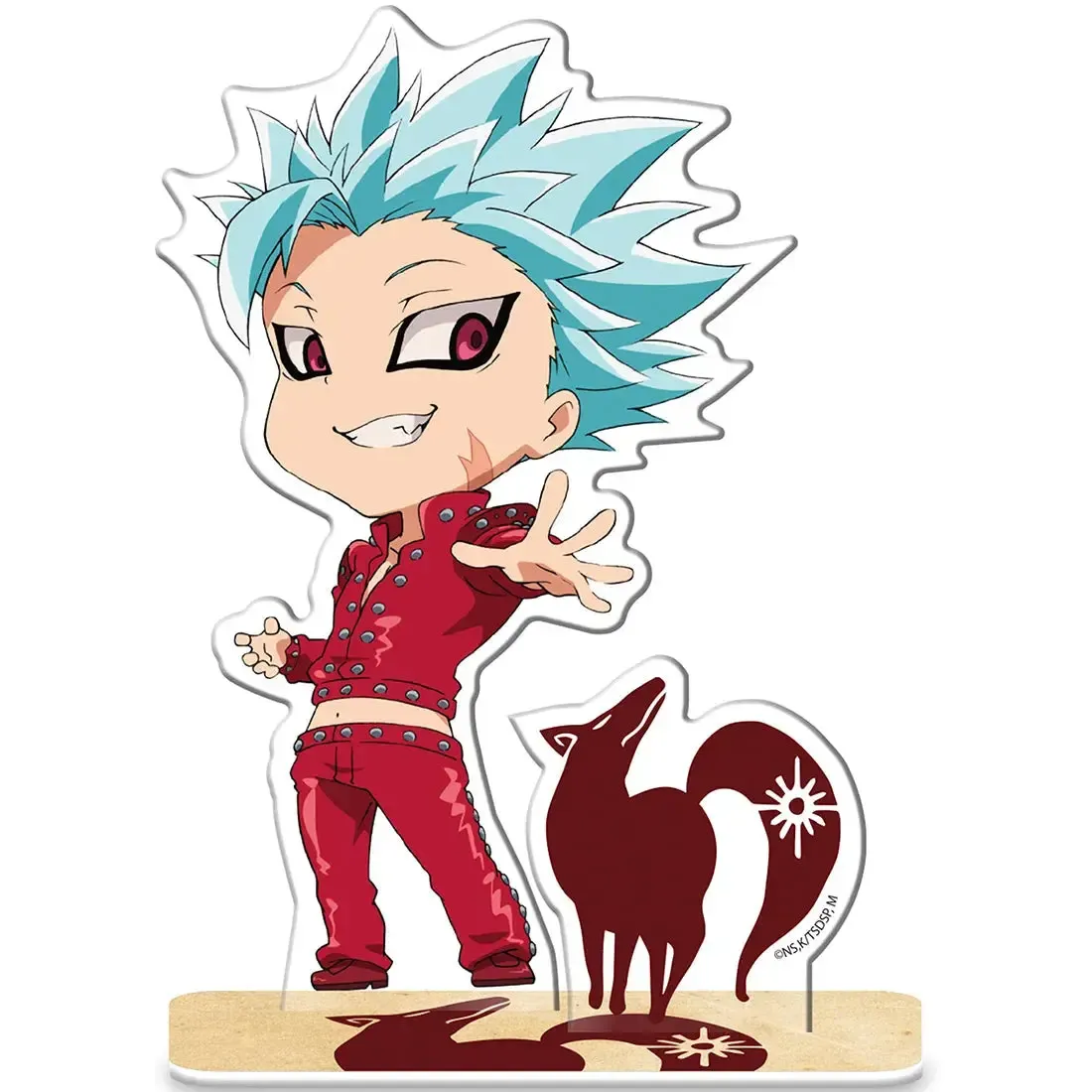 The Seven Deadly Sins - Chibi Ban Standee Figure (3.5" Acrylic) - ABYstyle - Acryl Series - Image 2