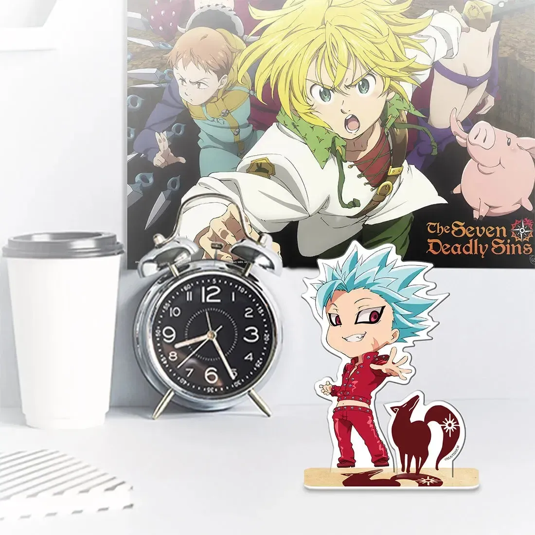 The Seven Deadly Sins - Chibi Ban Standee Figure (3.5" Acrylic) - ABYstyle - Acryl Series - Image 3