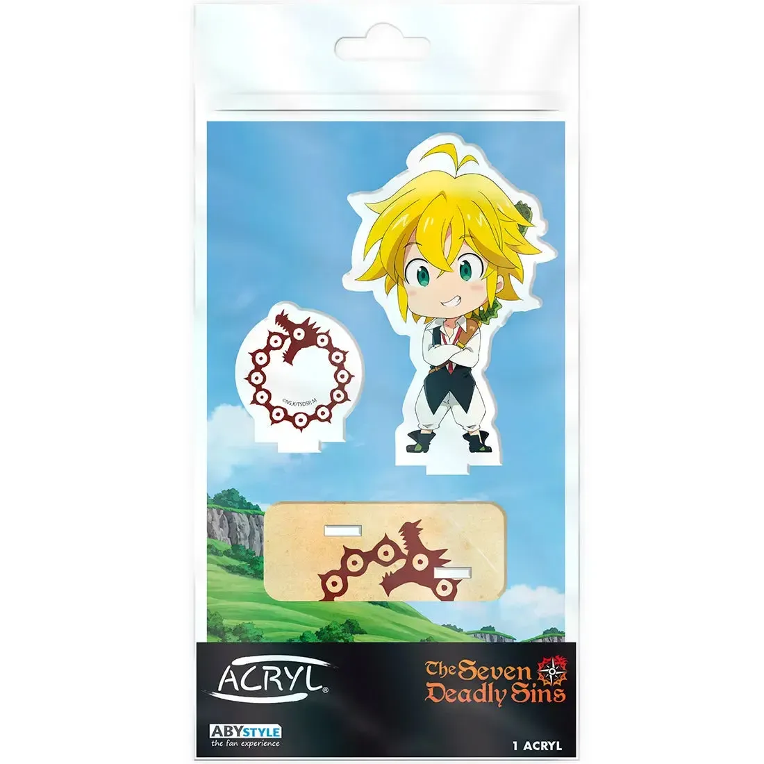The Seven Deadly Sins - Chibi Meliodas Standee Figure (3.5" Acrylic) - ABYstyle - Acryl Series