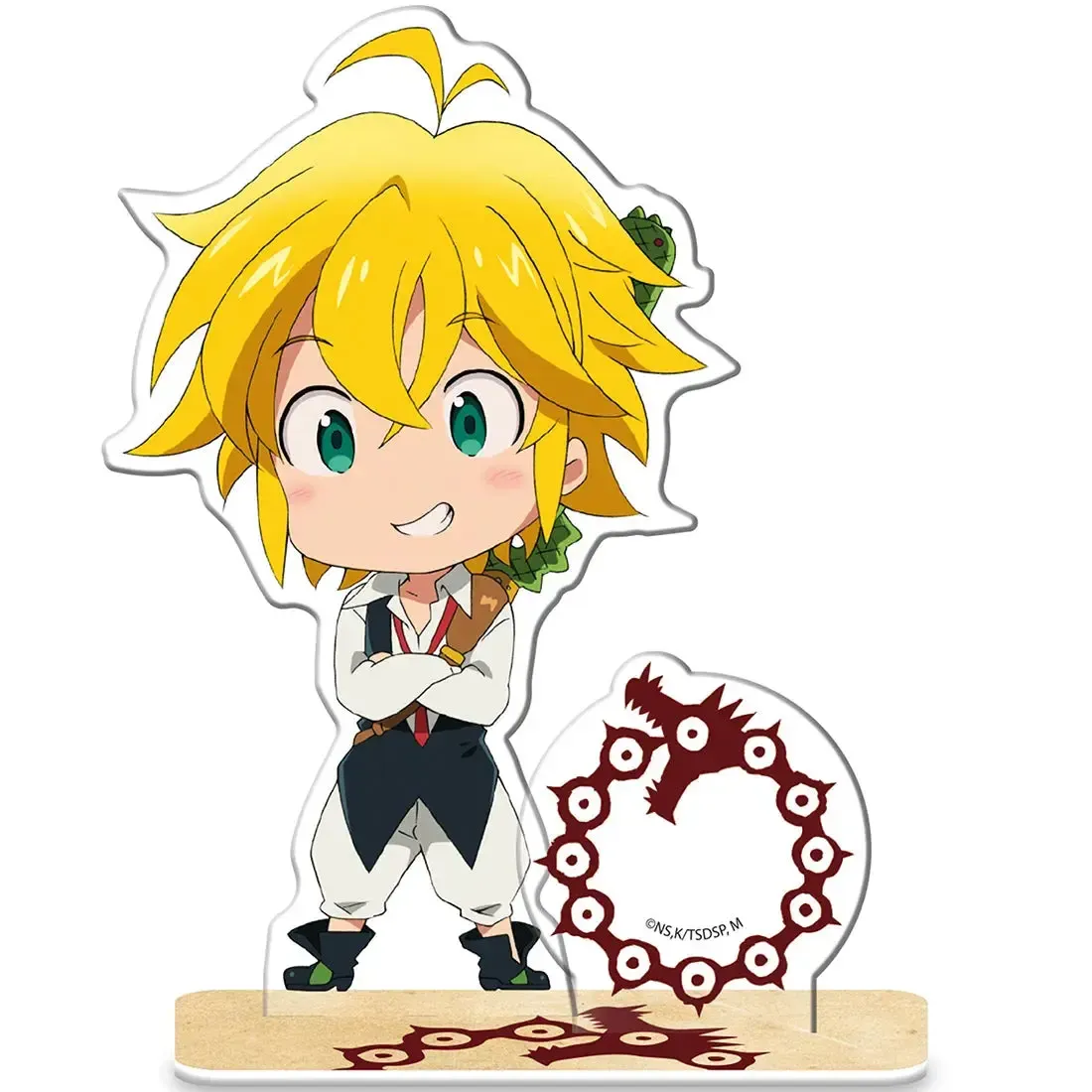 The Seven Deadly Sins - Chibi Meliodas Standee Figure (3.5" Acrylic) - ABYstyle - Acryl Series - Image 2
