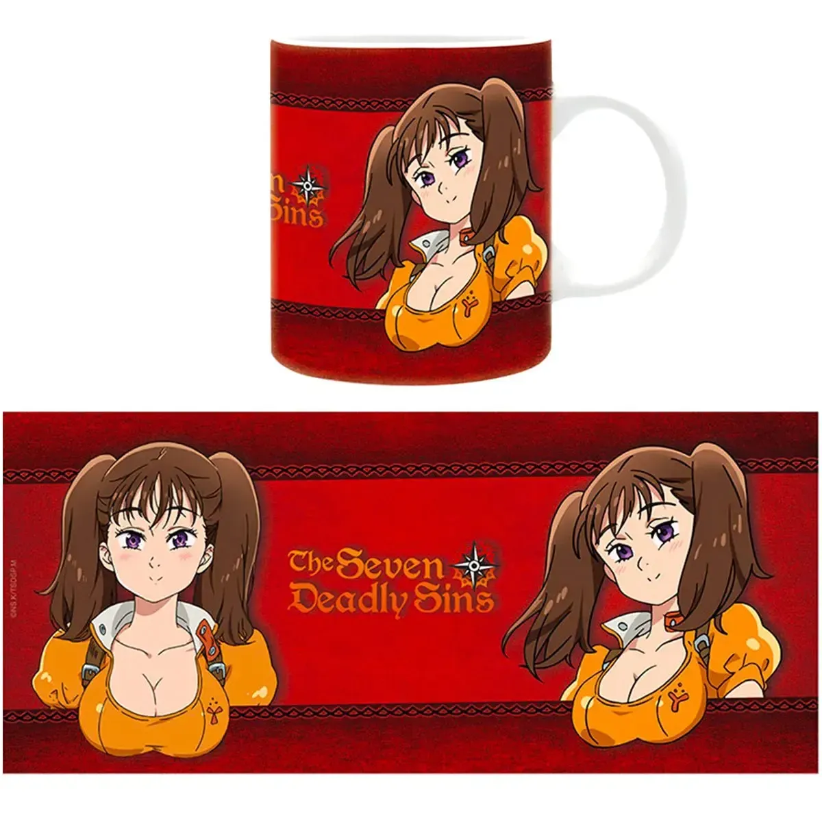 The Seven Deadly Sins - Diane, the Serpent's Sin of Envy Mug (Ceramic, 11 oz.) - ABYStyle - Image 3