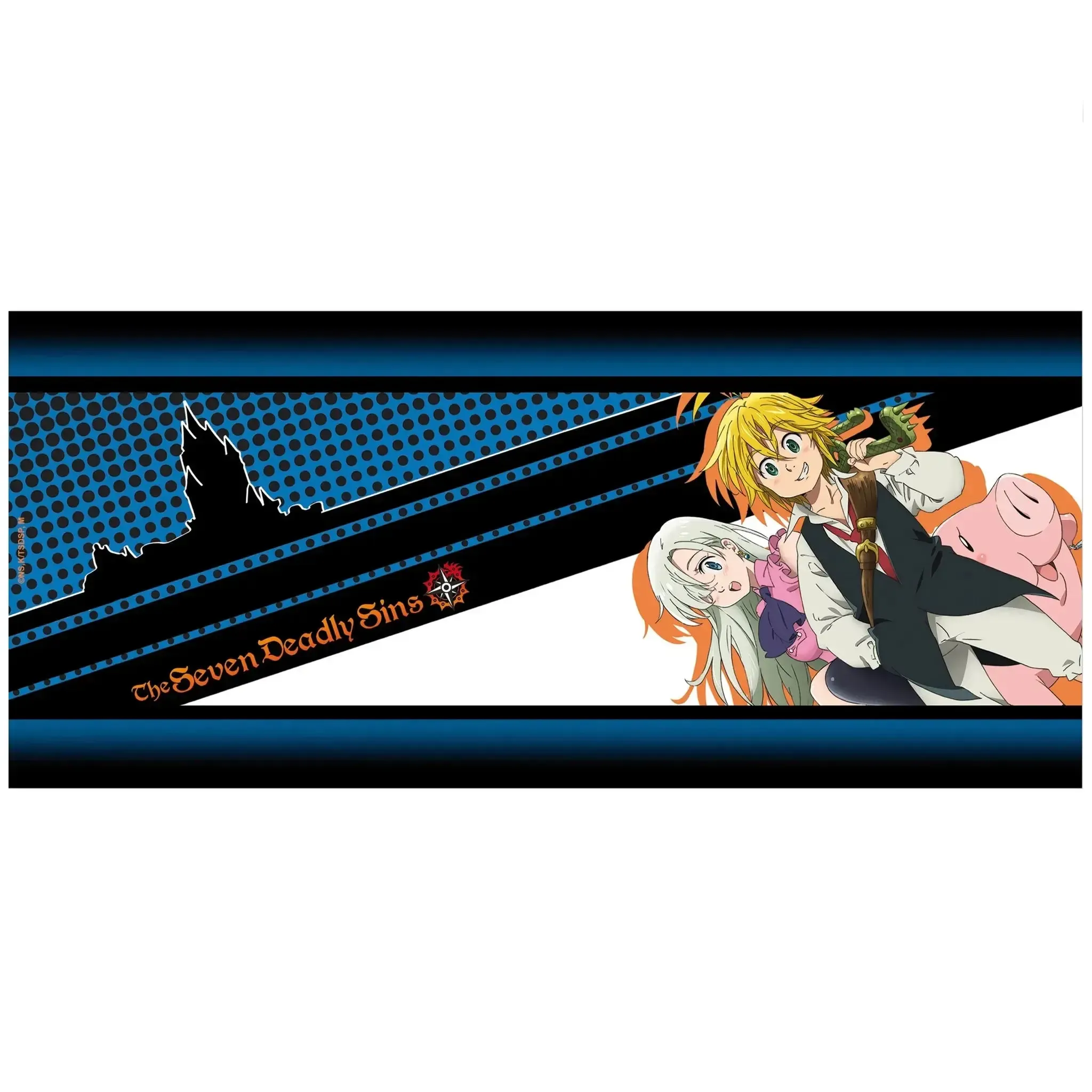 The Seven Deadly Sins - Meliodas, Elizabeth & Hawk Mug (Ceramic, 11 oz.) - ABYstyle - Image 4