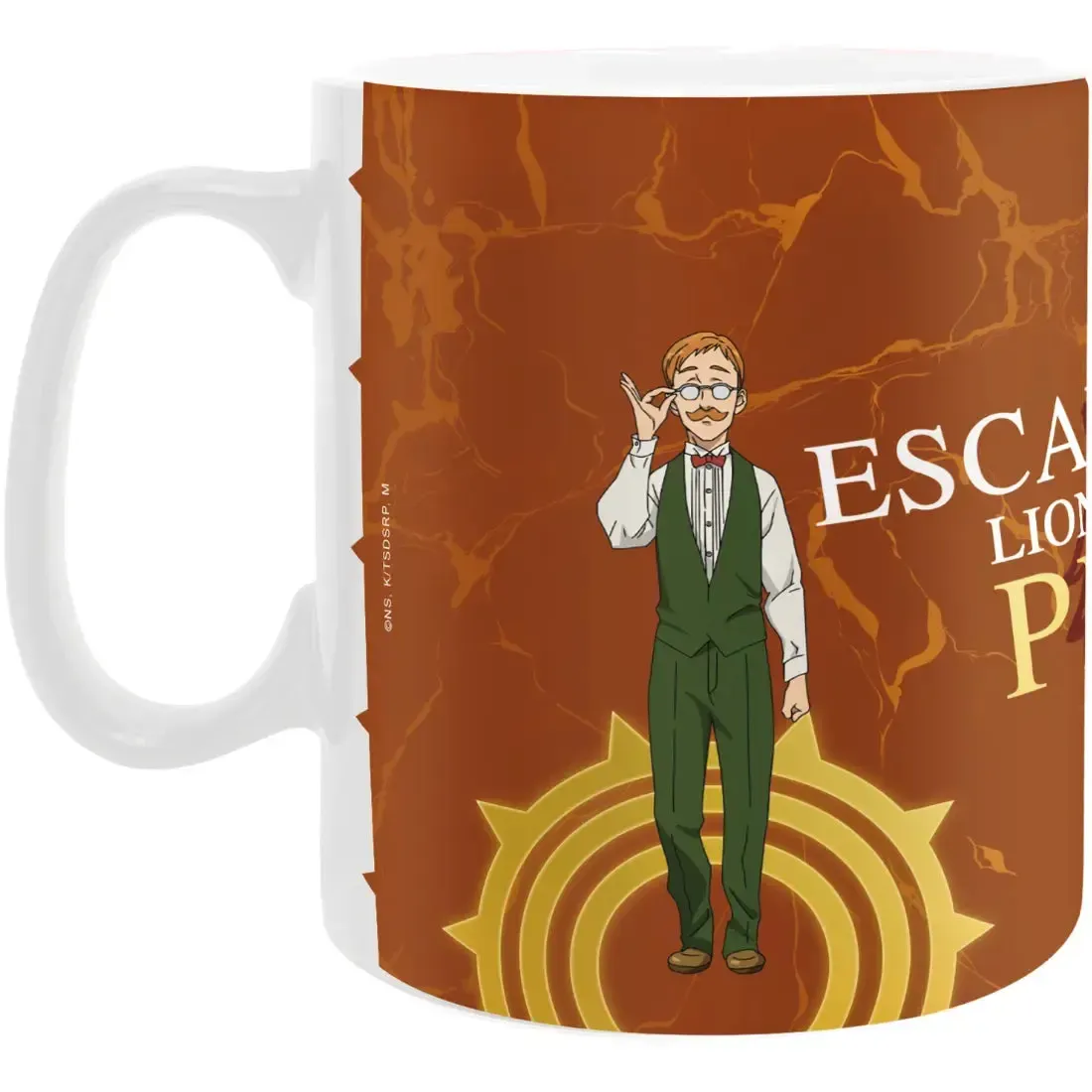 The Seven Deadly Sins [Season 3] - Escanor Lion Sin of Pride Mug (Ceramic, 11 oz.) - ABYstyle - Image 3