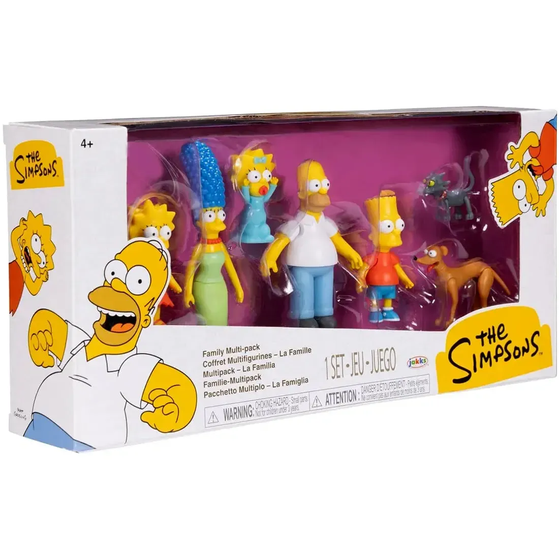 The Simpsons - Family Multi-Pack Figure Set (2.5") - Jakks Pacific
