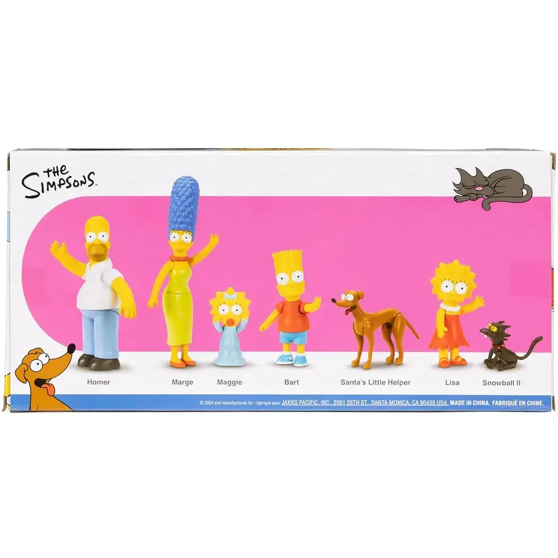 The Simpsons - Family Multi-Pack Figure Set (2.5") - Jakks Pacific - Image 3