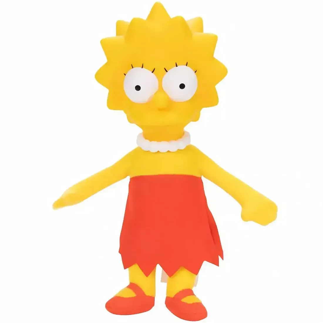 The Simpsons - Lisa Simpson Plush with Plastic Head (9") - Jakks Pacific