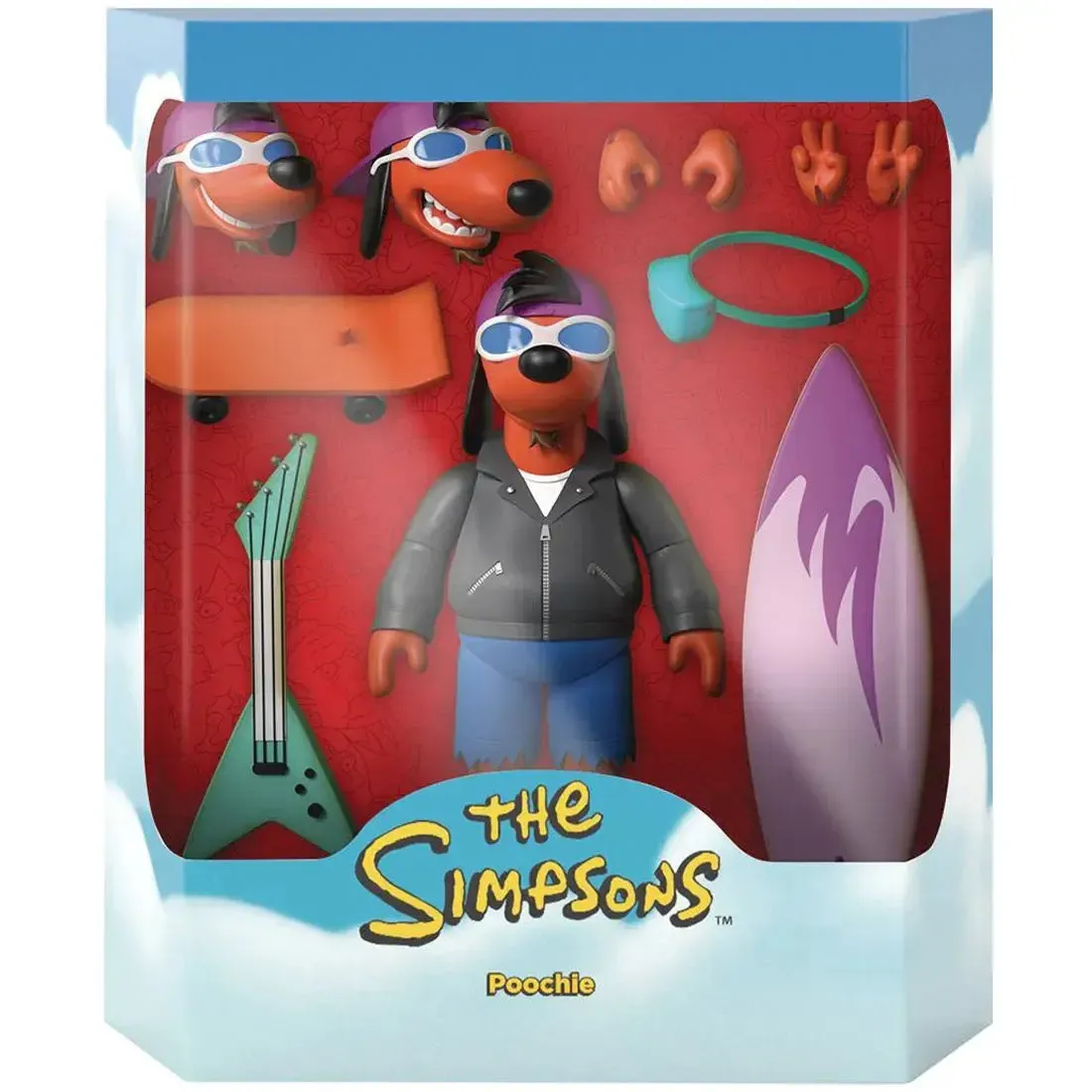 The Simpsons - Poochie Action Figure (7") - Super7 - ULTIMATES! Series