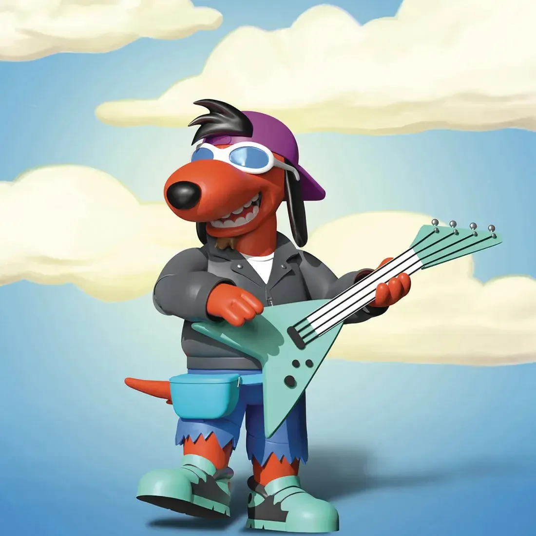 The Simpsons - Poochie Action Figure (7") - Super7 - ULTIMATES! Series - Image 3
