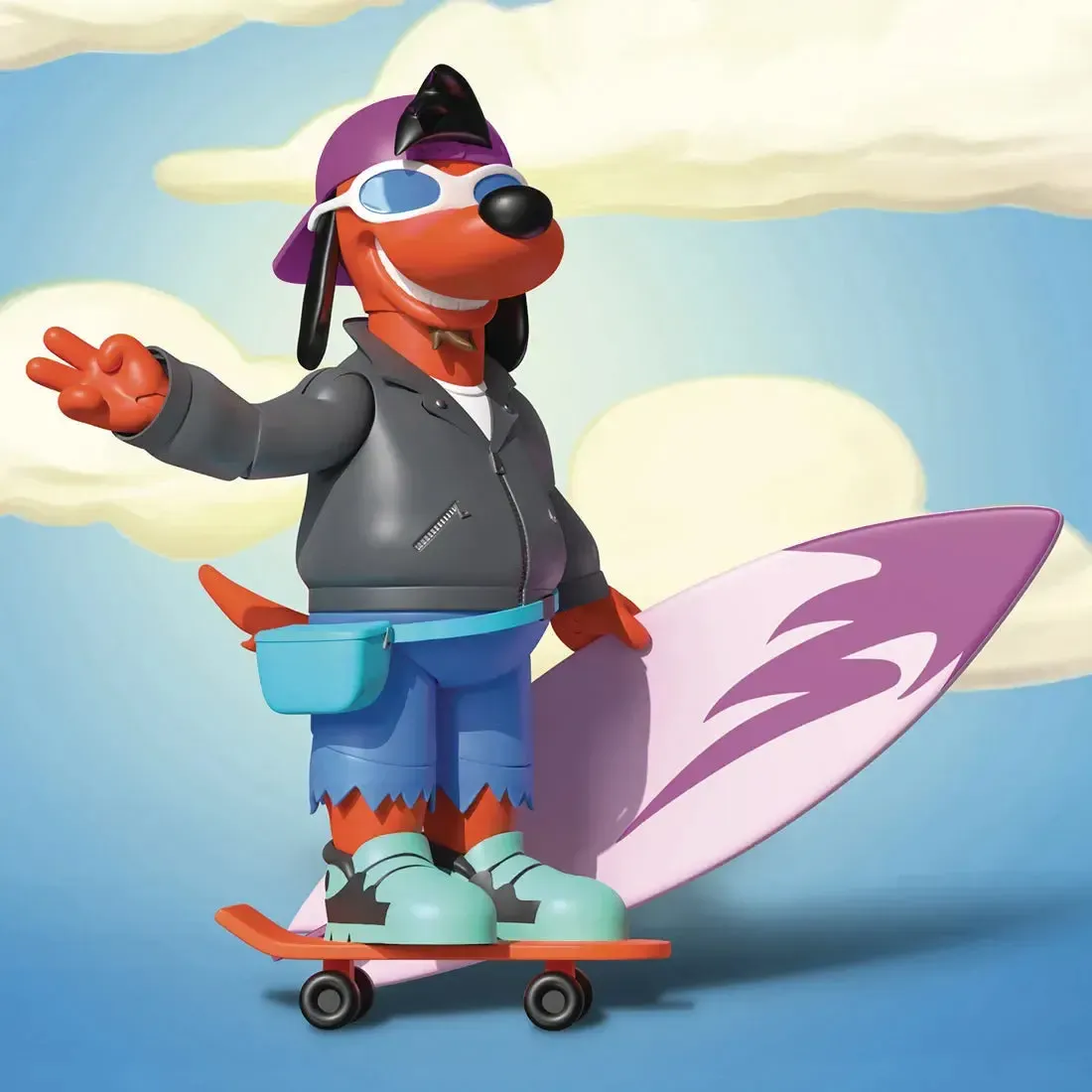The Simpsons - Poochie Action Figure (7") - Super7 - ULTIMATES! Series - Image 4
