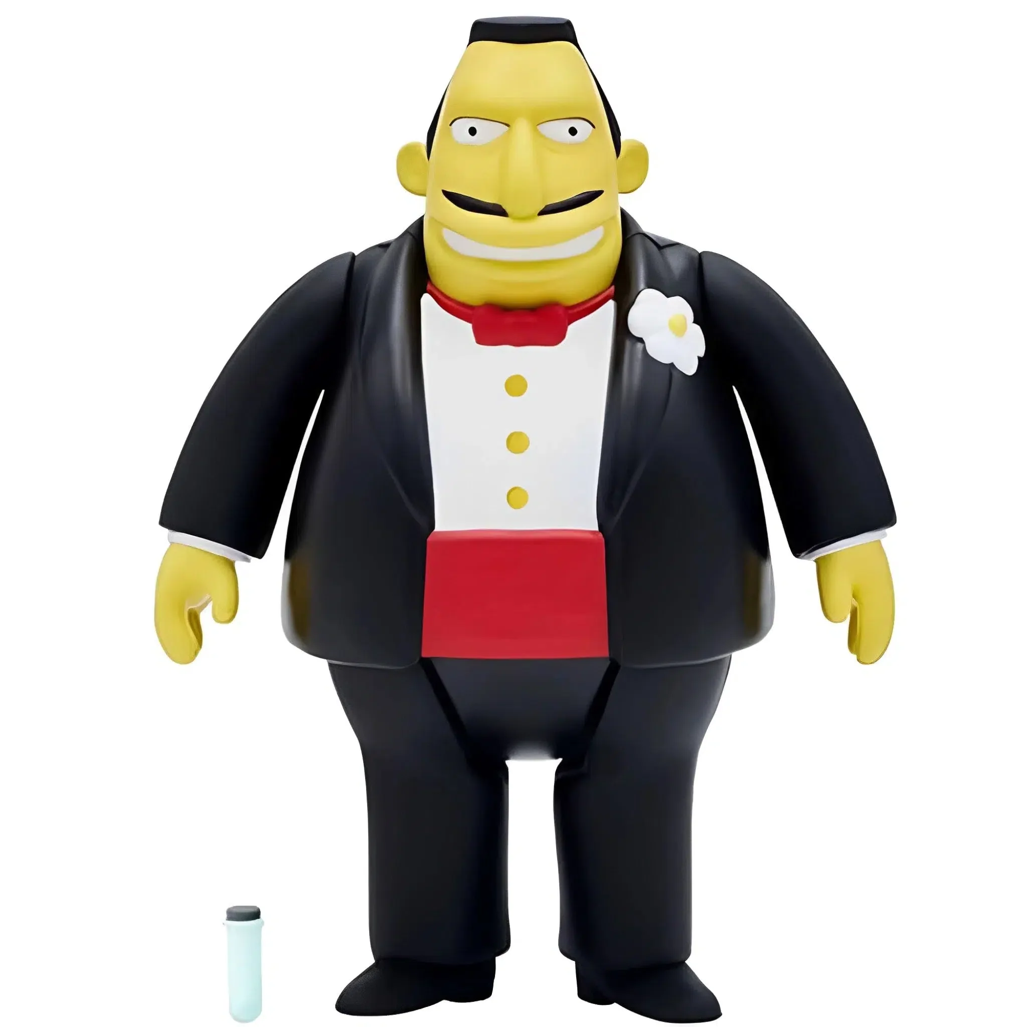 The Simpsons - Senator Mendoza Action Figure - Super7 - ReAction Figures Series, Wave 1 - Image 2