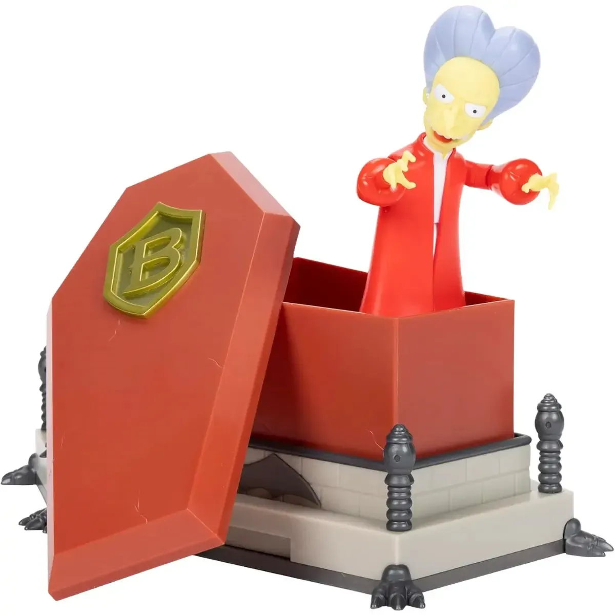 The Simpsons (Treehouse of Horror IV) - Vampire Mr Burns Action Figure (5") - Jakks Pacific - Image 2