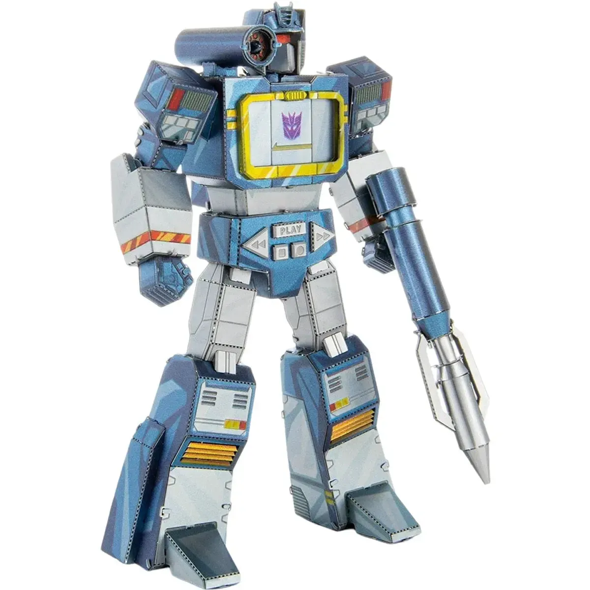 The Transformers: More than Meets the Eye - Soundwave Figure Model Kit (Steel, Moderate Difficulty) - Fascinations - Metal Earth Series - Image 8